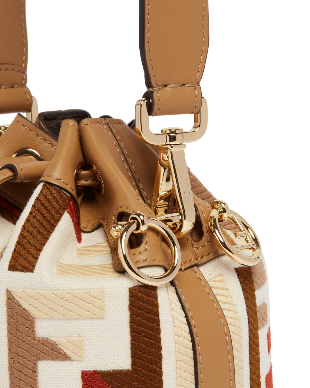 Оригінальна White Mon Tresor Mini Bag Fendi – збільшений вид