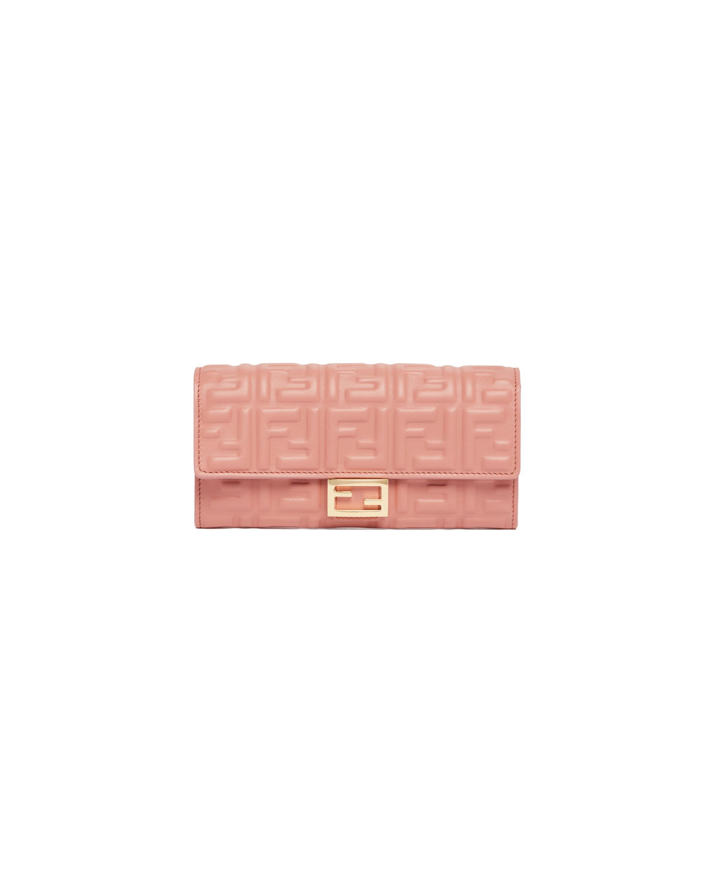 Оригінальна Pink Continental Baguette Wallet Fendi – вид ззаду