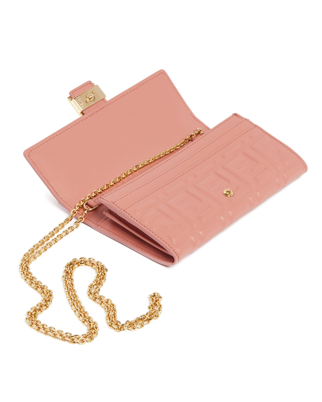 Оригінальна Pink Continental Baguette Wallet Fendi – детальний вид