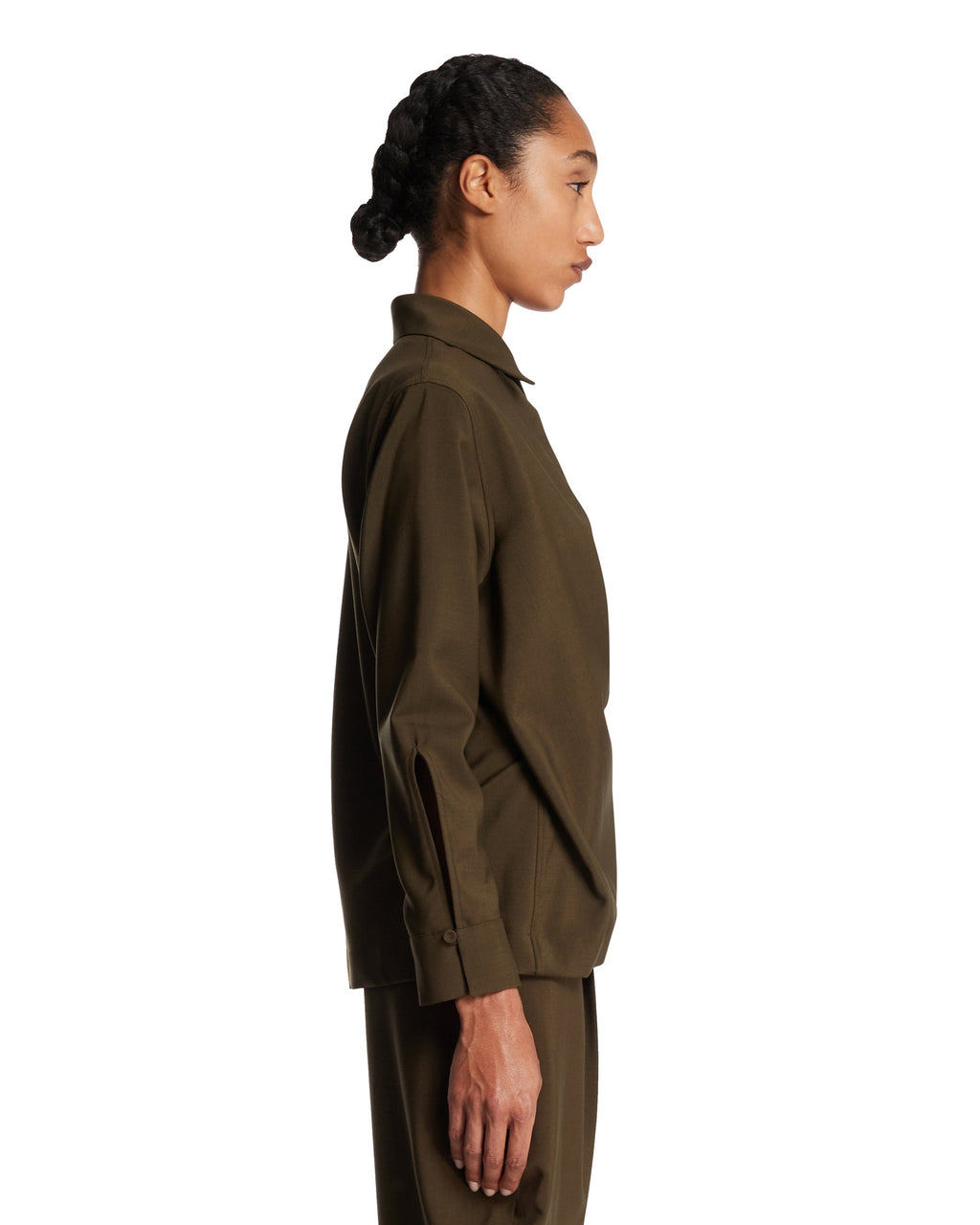 Оригінальна Green Crossover Shirt Fendi – збільшений вид