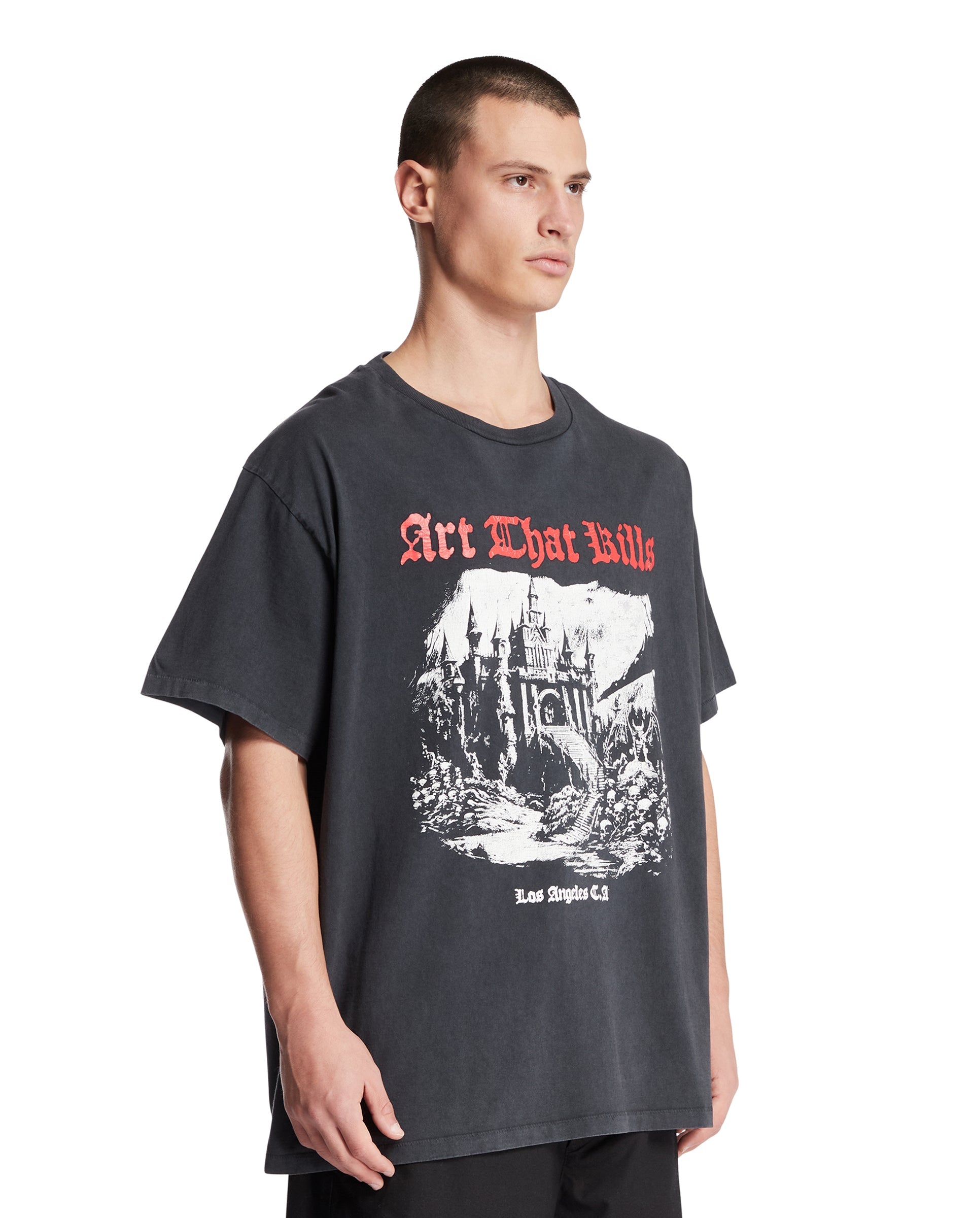 Оригінальна Black Art That Kills T-Shirt Gallery department – вид ззаду