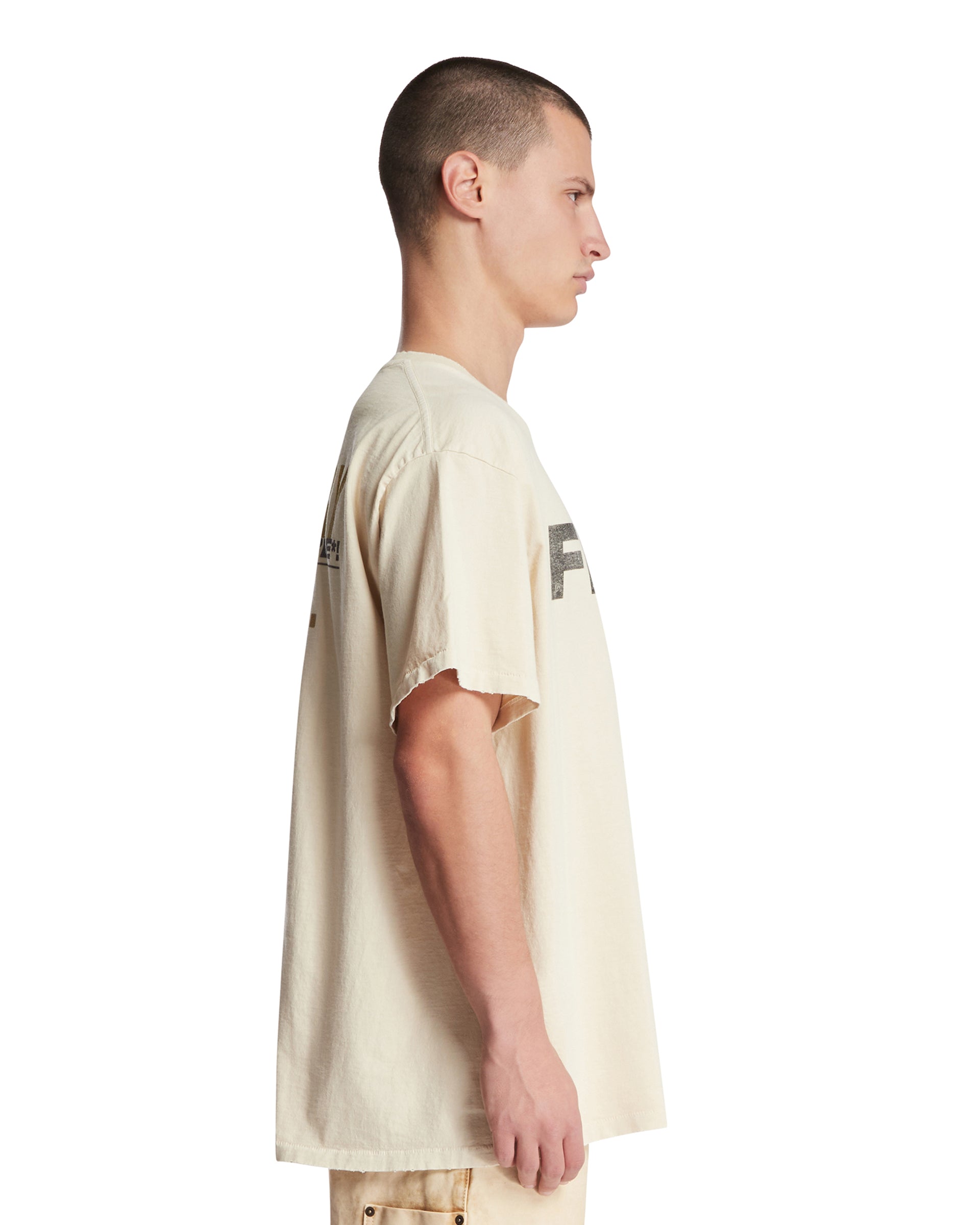 Оригінальна Beige Cotton Free T-Shirt Gallery department – збільшений вид