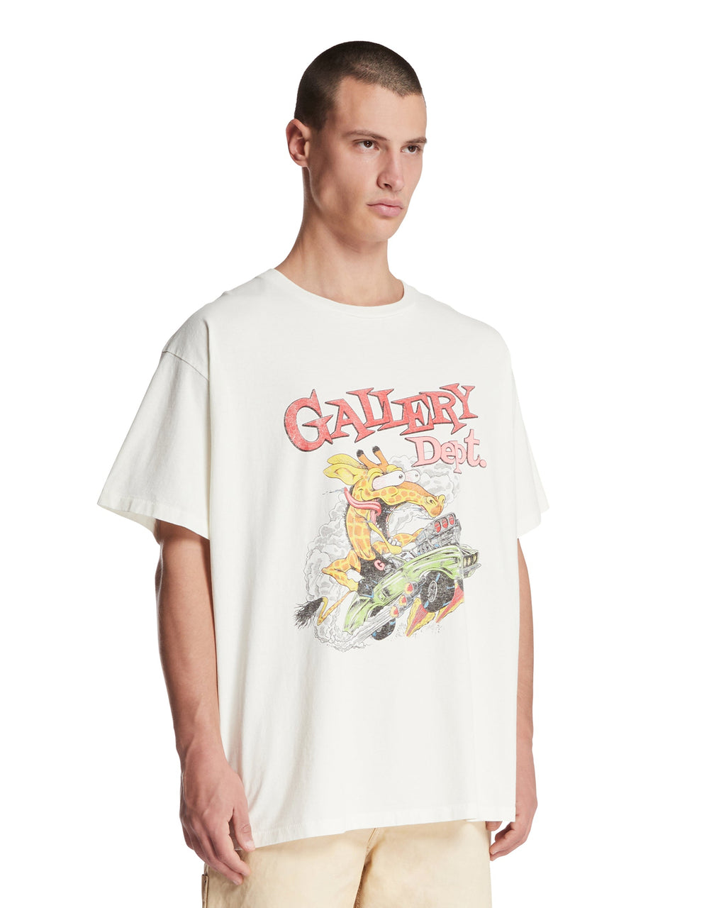 Оригінальна White Printed T-Shirt Gallery department – вид ззаду