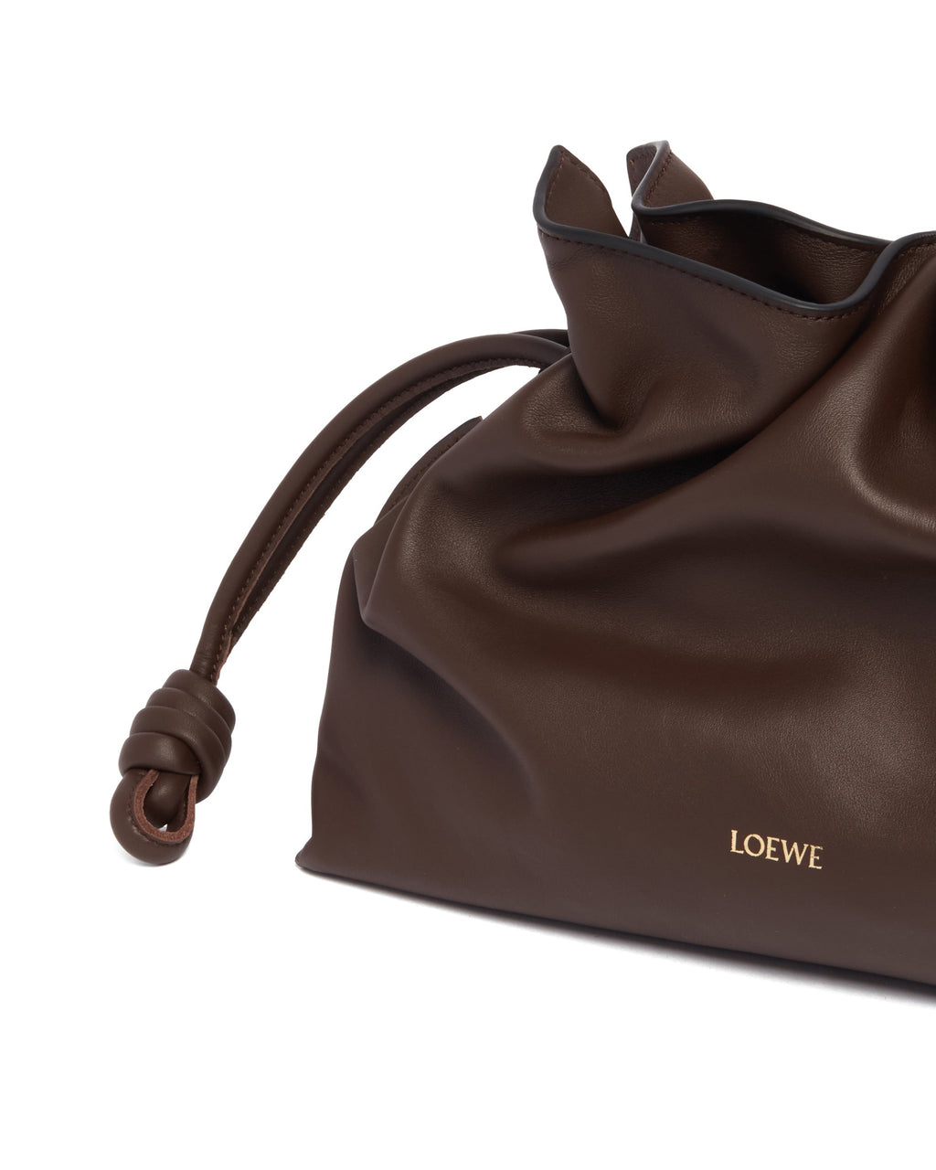 Оригінальна Brown Medium Flamenco Clutch Bag Loewe – збільшений вид