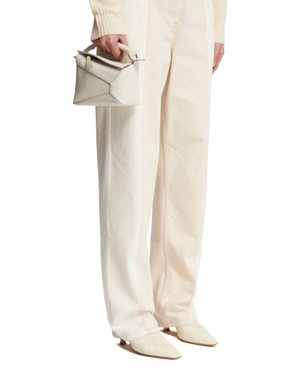 White Mini Puzzle Bag Loewe оригінал – Купити в Україні – детальний вид