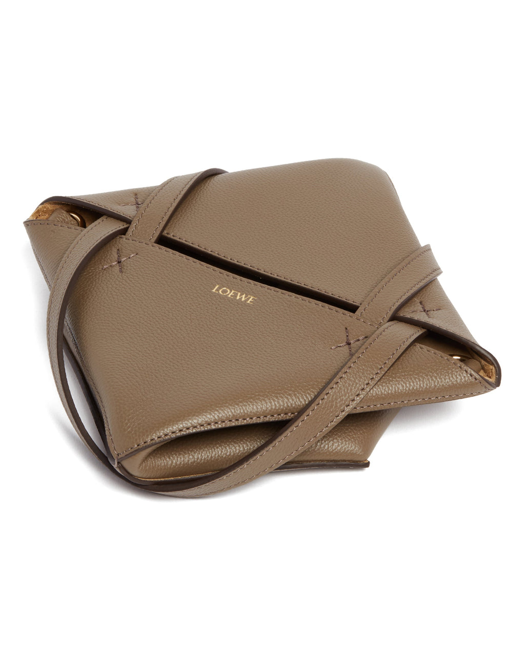 Beige Mini Puzzle Fold Tote Bag Loewe – Гарантія оригінальності – збільшений вид