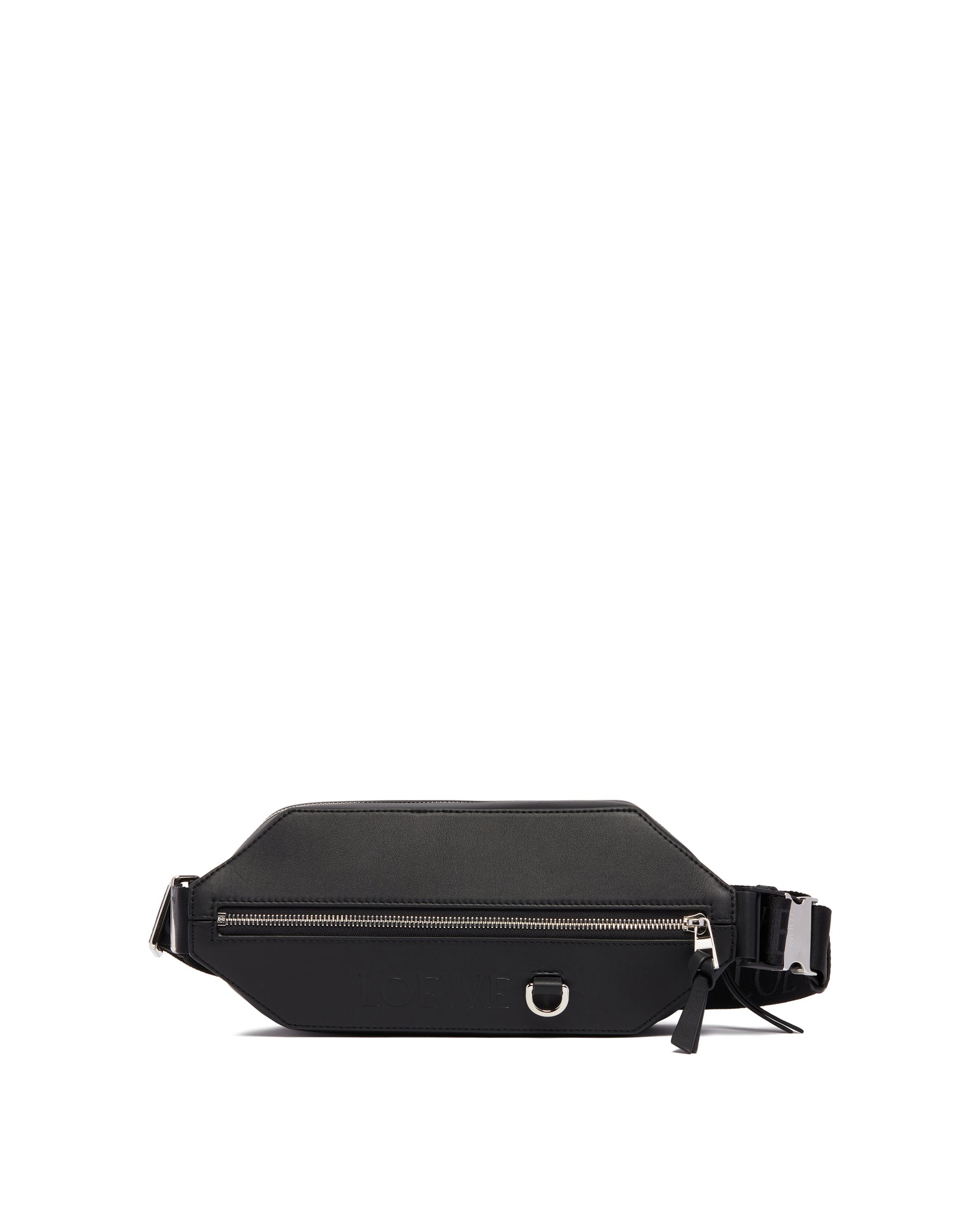Оригінальна Black Leather Convertible Slingbag Loewe – боковий вид