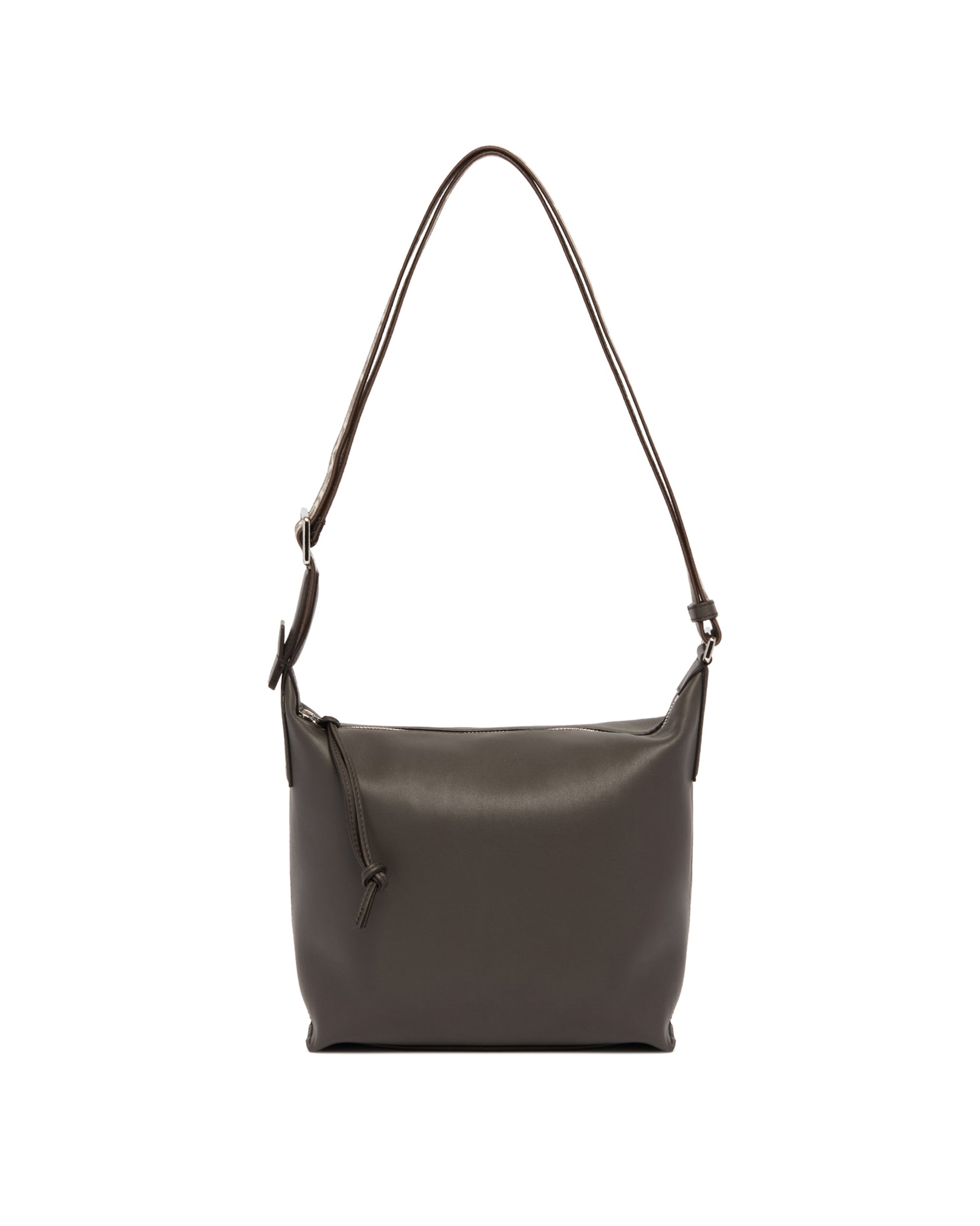 Dark Gray Cubi Shoulder Bag Loewe – Гарантія оригінальності – вид ззаду