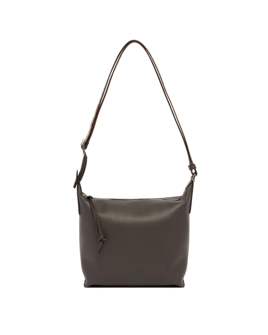 Dark Gray Cubi Shoulder Bag Loewe – Гарантія оригінальності – боковий вид