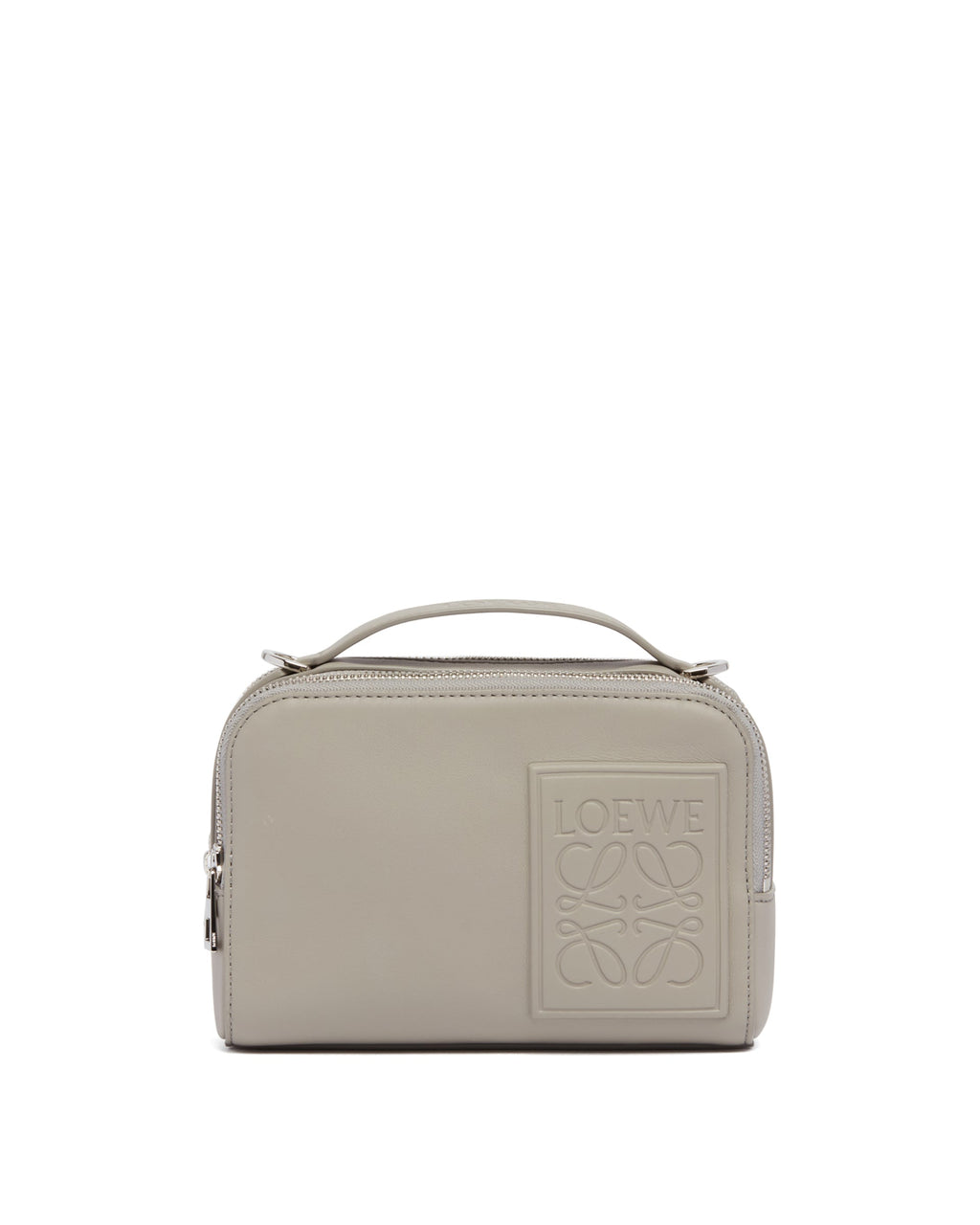 Gray Mini Camera Crossbody Bag Loewe – Гарантія оригінальності – боковий вид