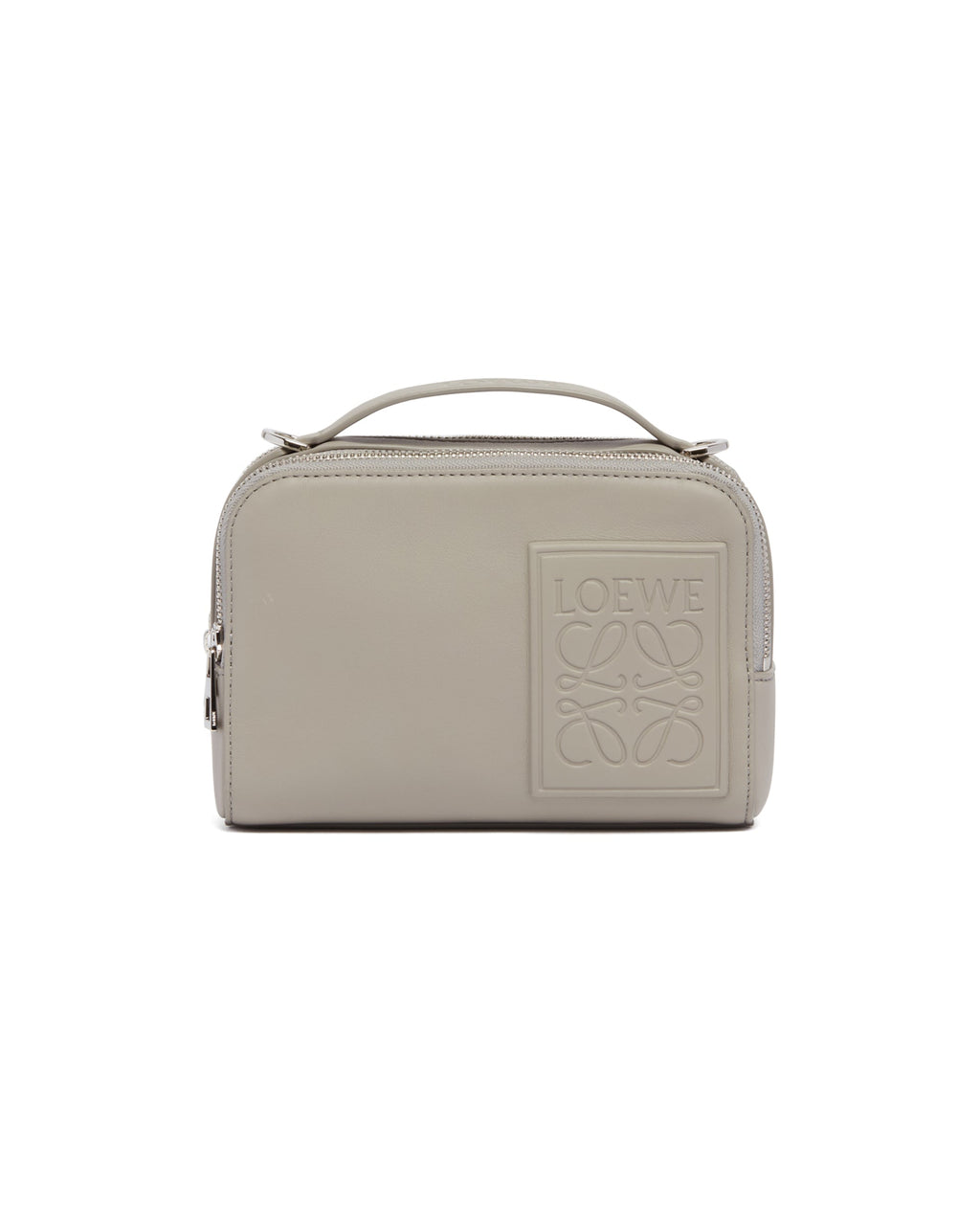 Gray Mini Camera Crossbody Bag Loewe – Гарантія оригінальності – вид ззаду