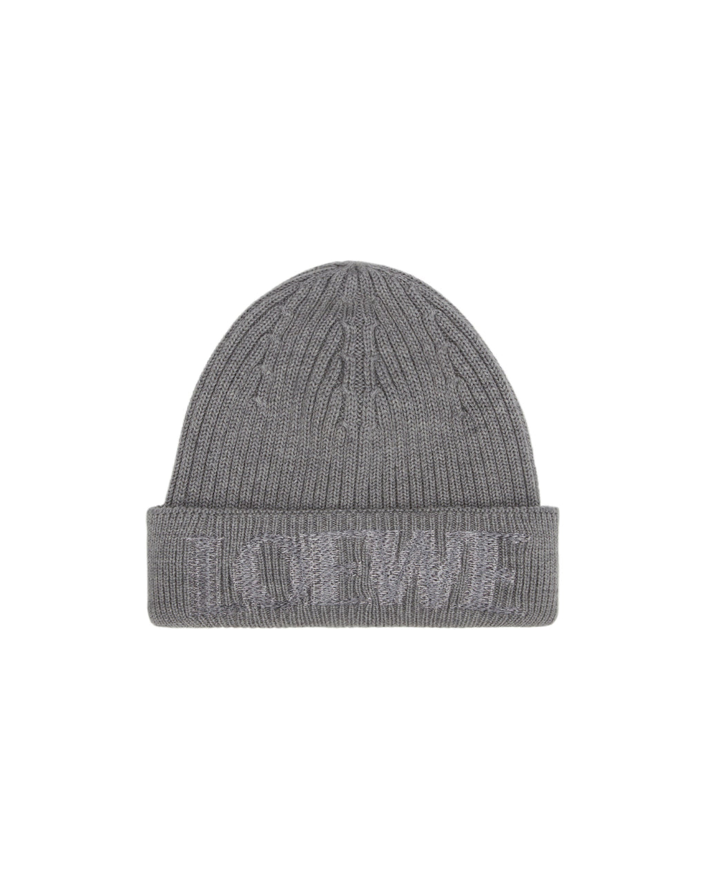 Gray Wool Beanie Loewe – Гарантія оригінальності – вид ззаду