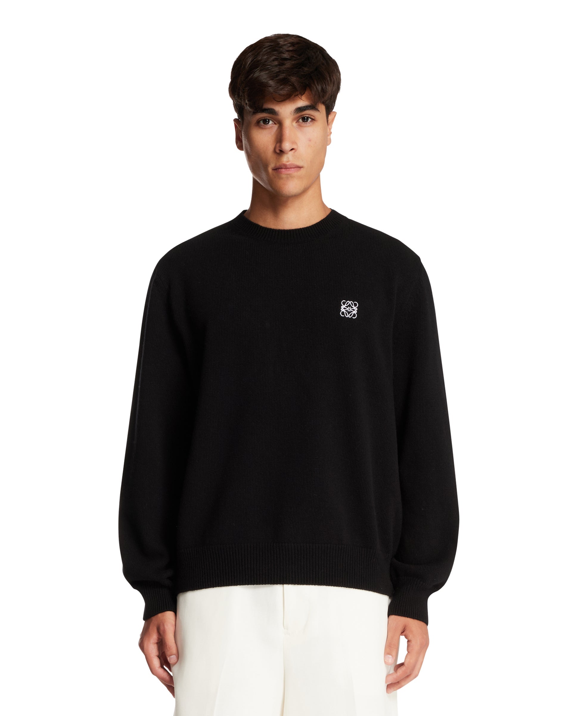 Оригінальна Black Anagram Wool Sweater Loewe – боковий вид