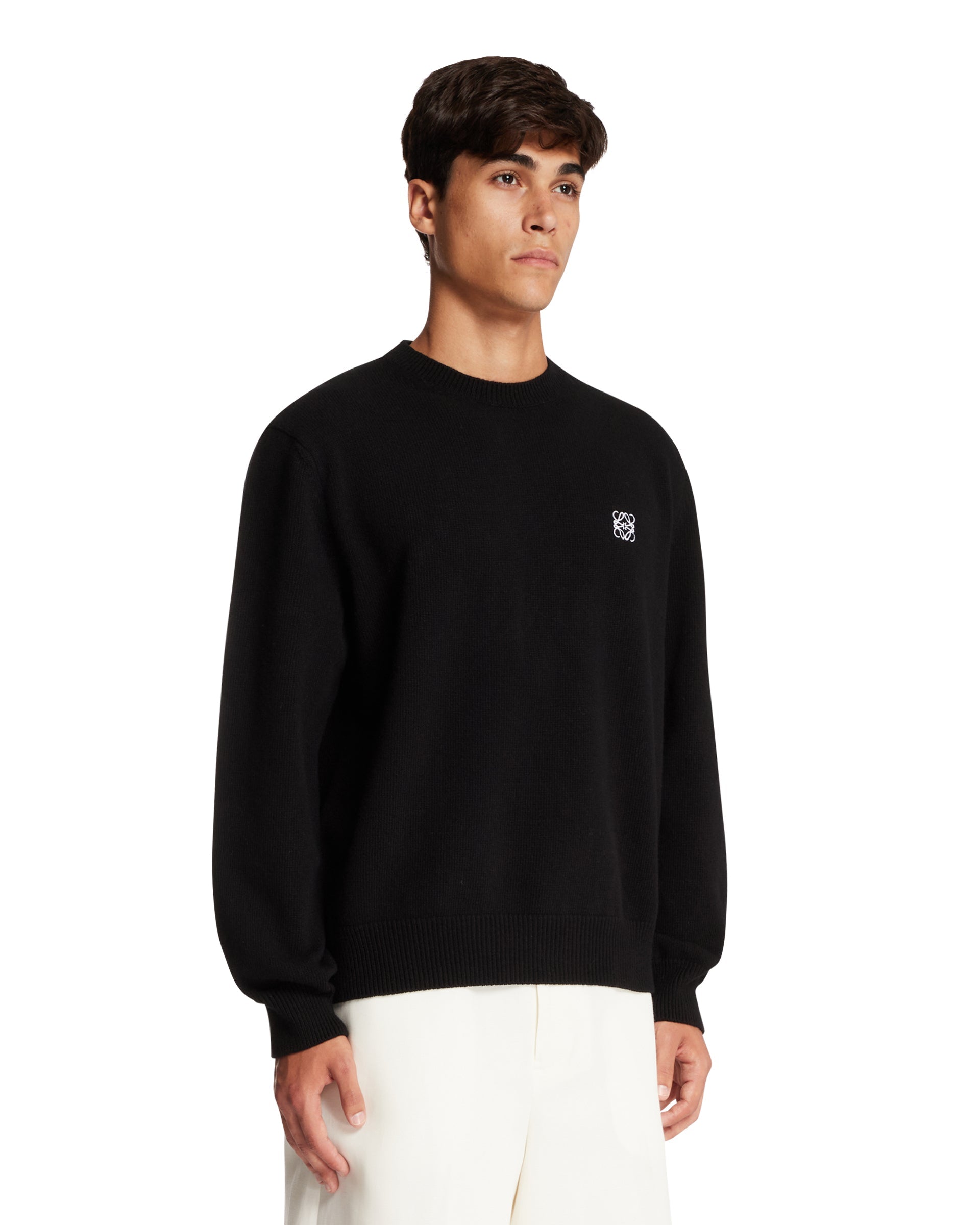 Оригінальна Black Anagram Wool Sweater Loewe – вид ззаду