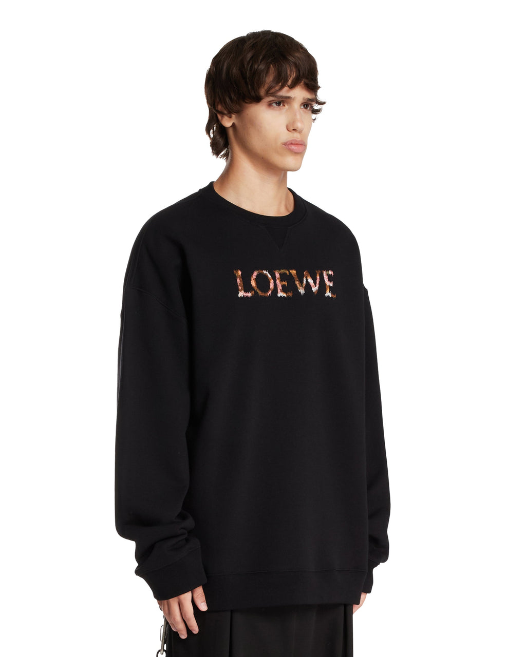 Black Logo Sweatshirt Loewe оригінал – Купити в Україні – вид ззаду