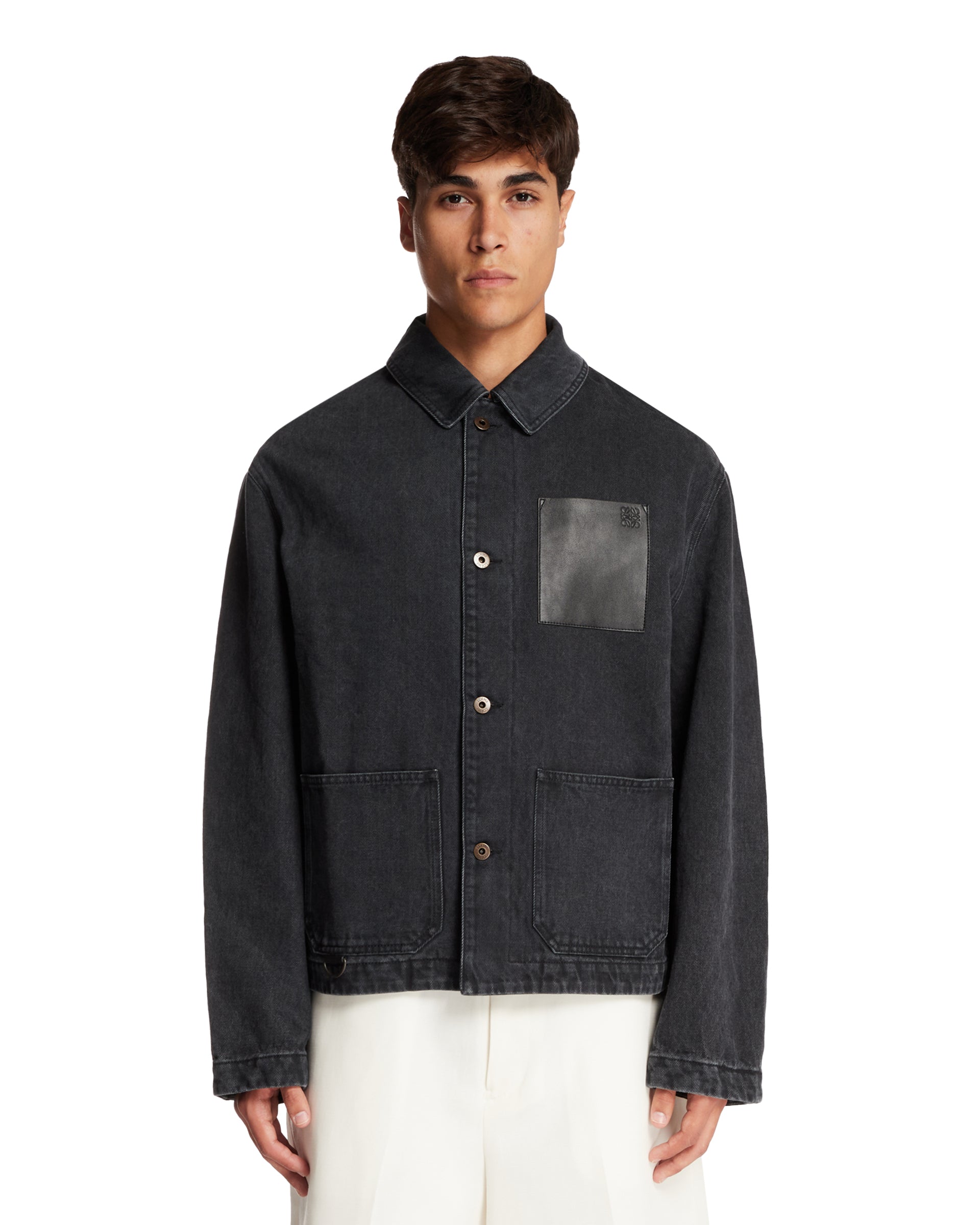 Black Anagram Jacket Loewe – Гарантія оригінальності – боковий вид
