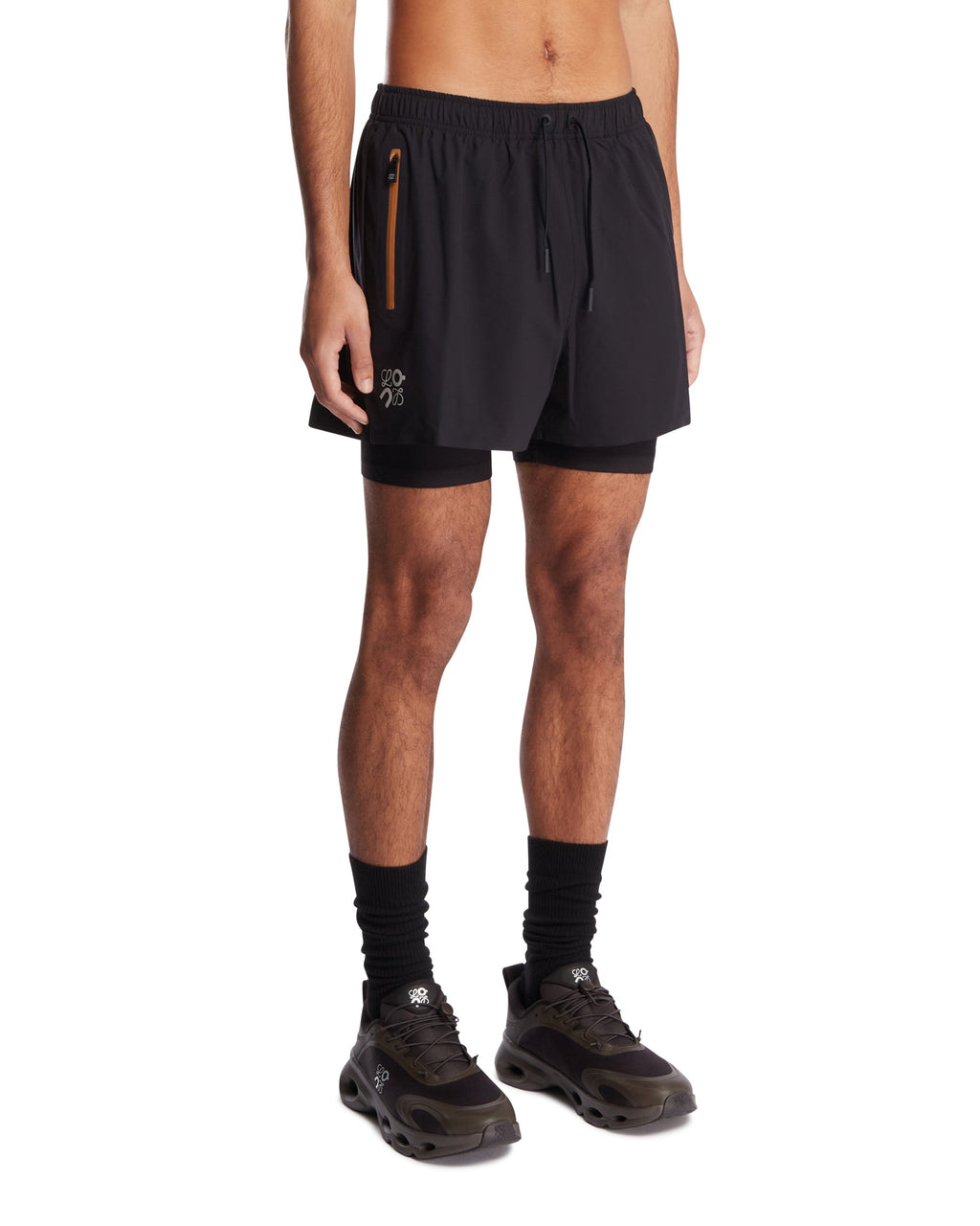 X On Black Running Shorts Loewe – Гарантія оригінальності – вид ззаду