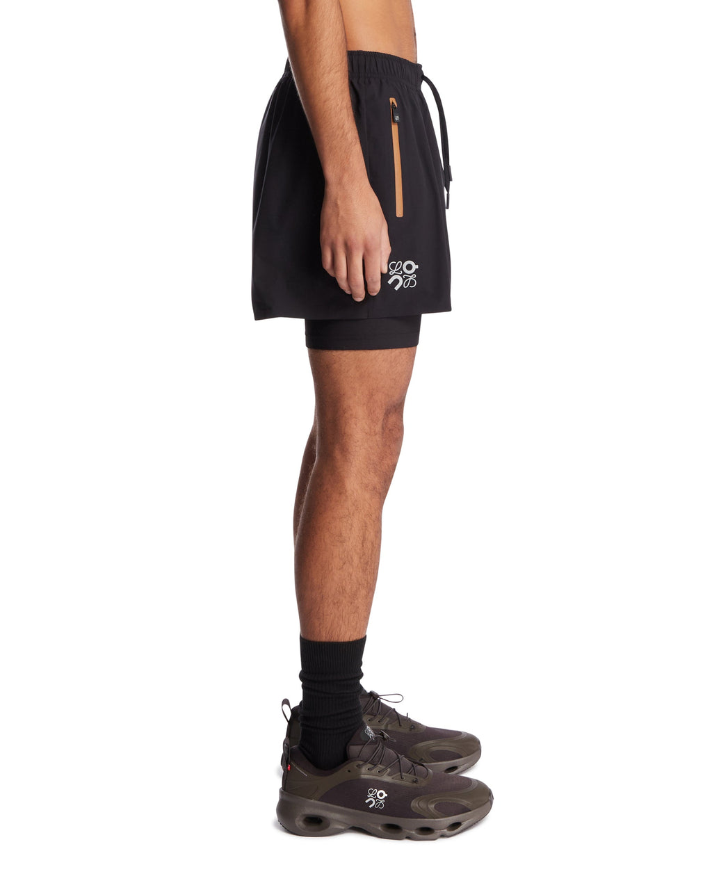 X On Black Running Shorts Loewe – Гарантія оригінальності – збільшений вид