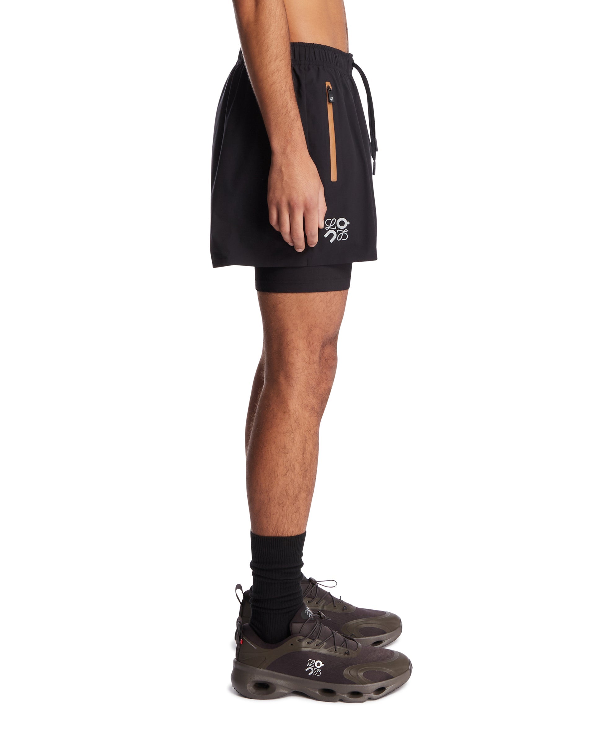 X On Black Running Shorts Loewe – Гарантія оригінальності – збільшений вид