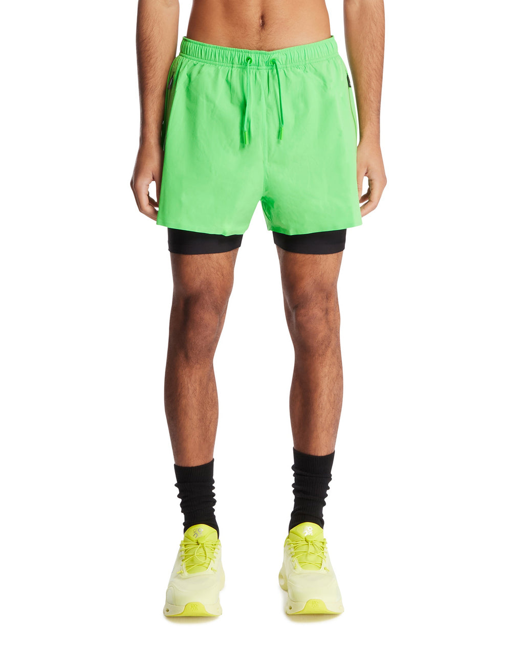 X On Green Running Shorts Loewe оригінал – Купити в Україні – боковий вид
