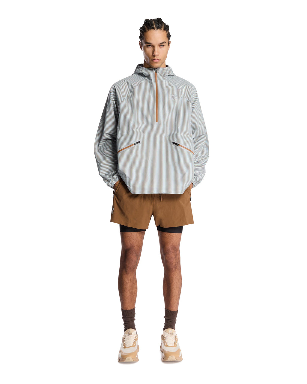Оригінальна X On Brown Running Shorts Loewe – детальний вид
