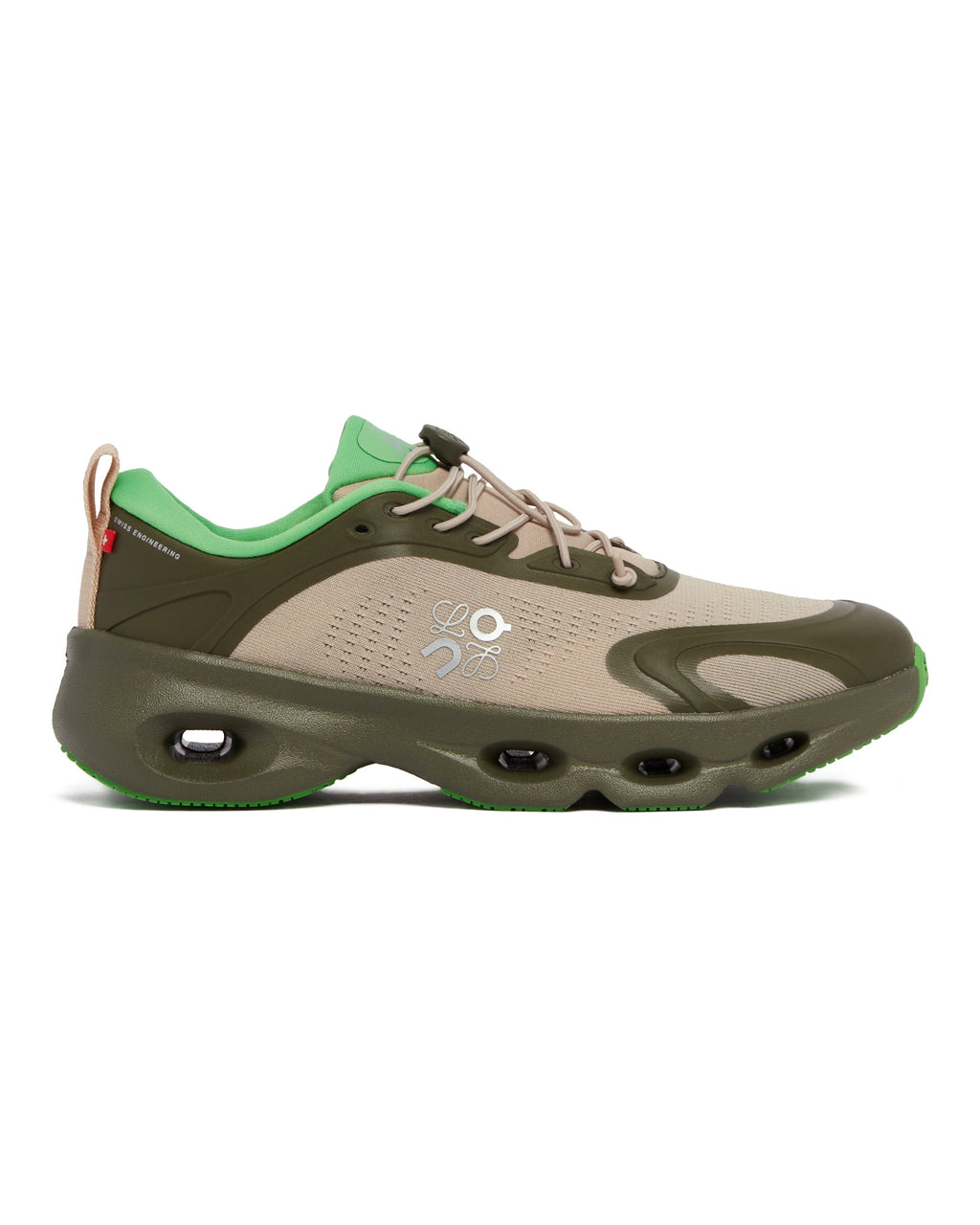 X On Green Cloudsolo Sneakers Loewe – Гарантія оригінальності – вид ззаду