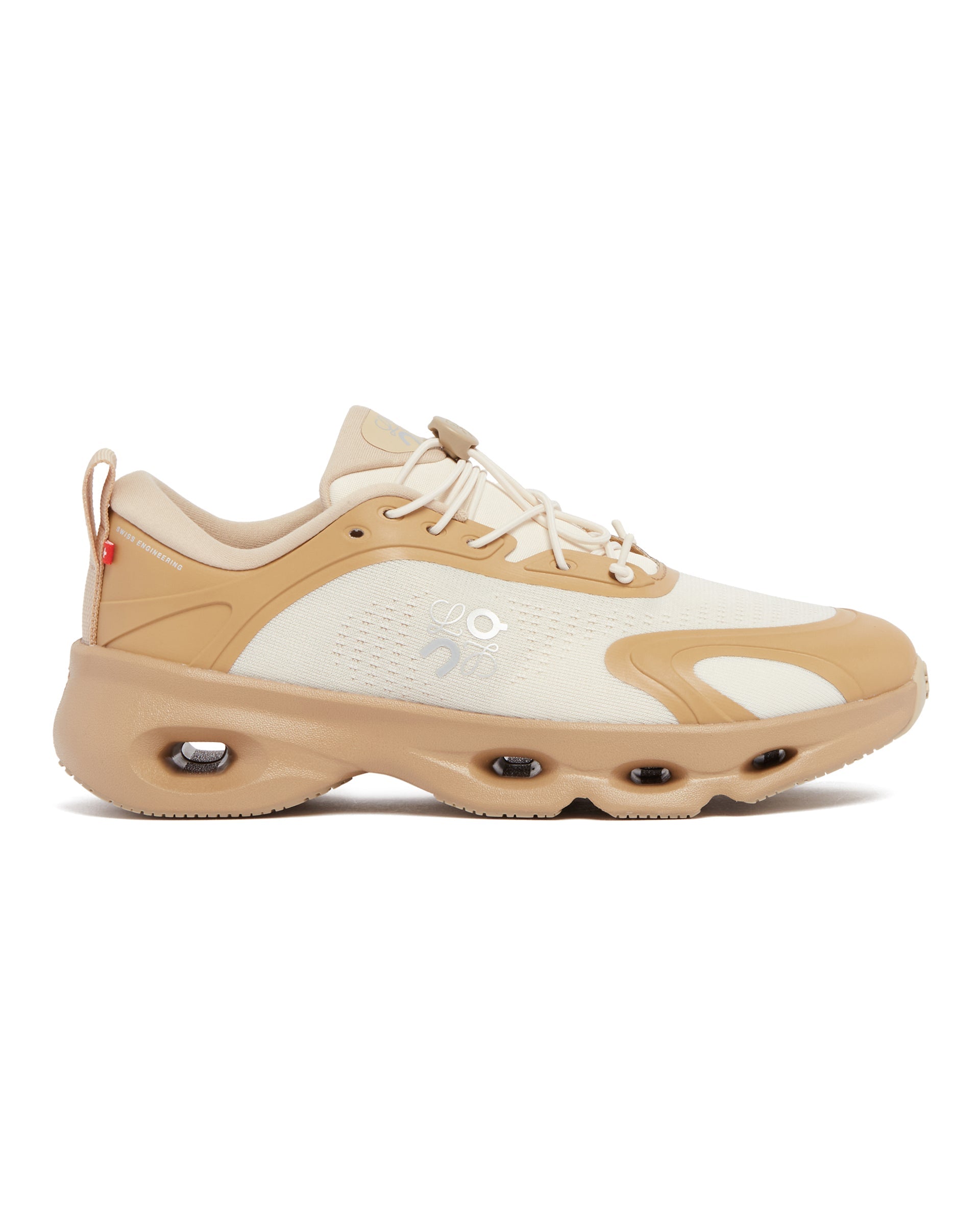 X On Light Beige Cloudsolo Sneakers Loewe оригінал – Купити в Україні – вид ззаду