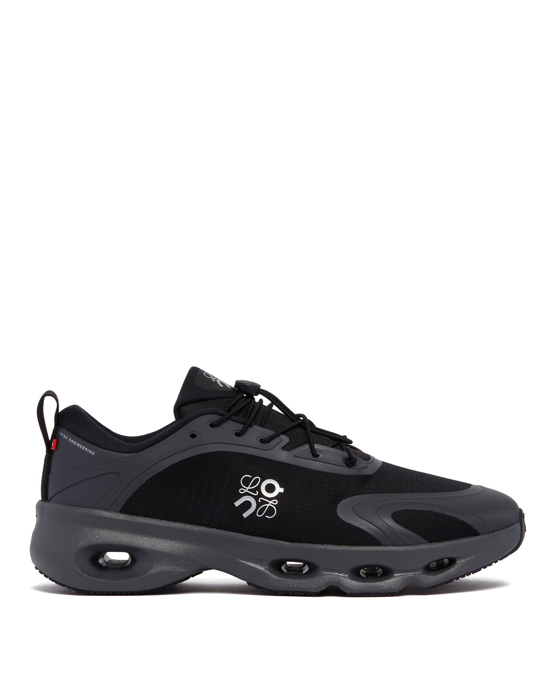X On Black Cloudsolo Sneakers Loewe – Гарантія оригінальності – боковий вид