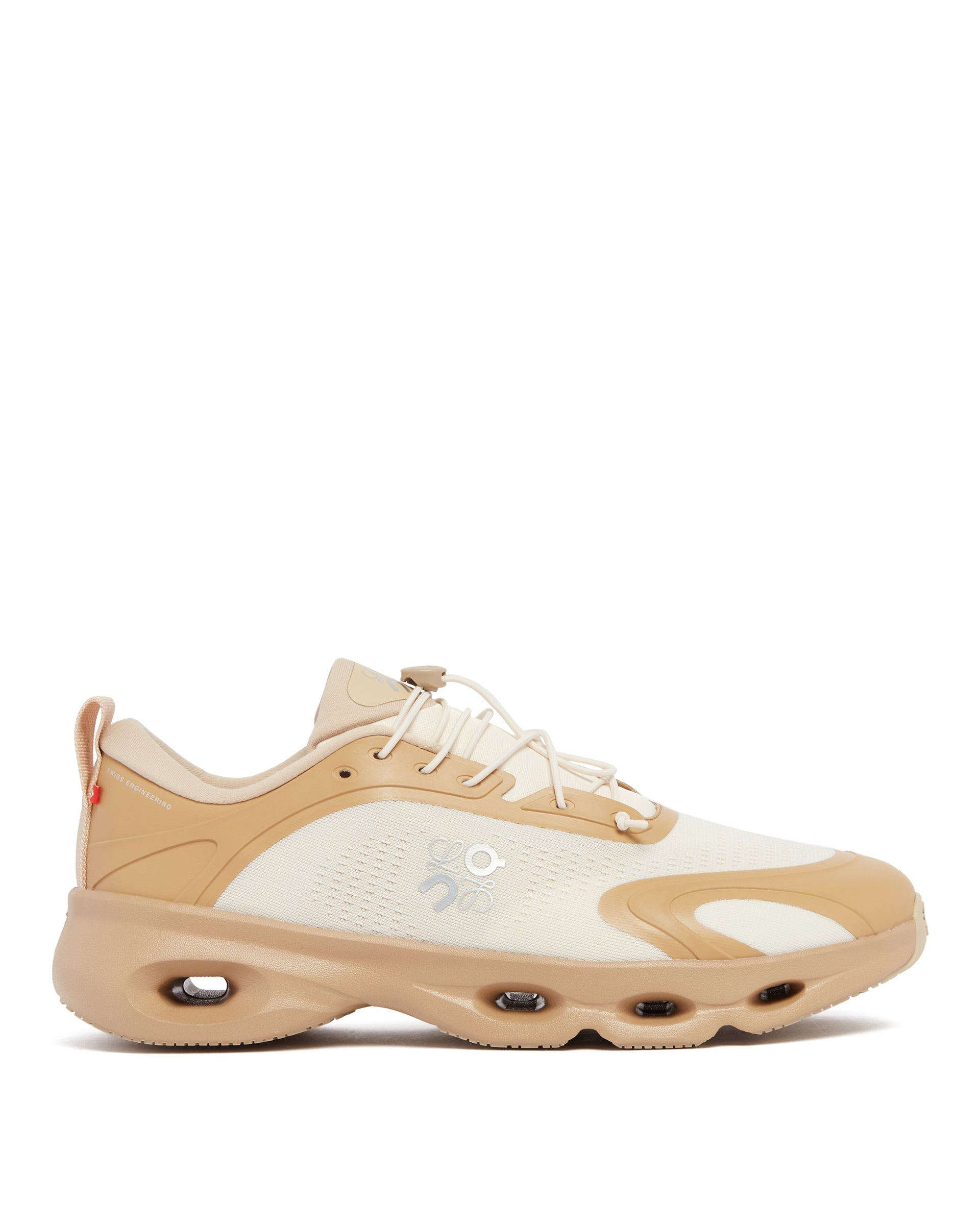 X On Beige Cloudsolo Sneakers Loewe оригінал – Купити в Україні – боковий вид