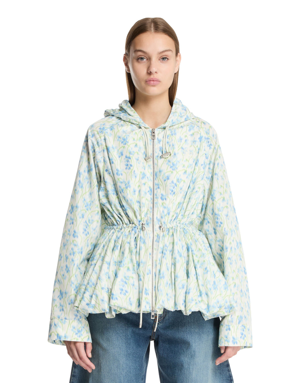 Оригінальна Floral Taffeta Jacket Loewe – боковий вид