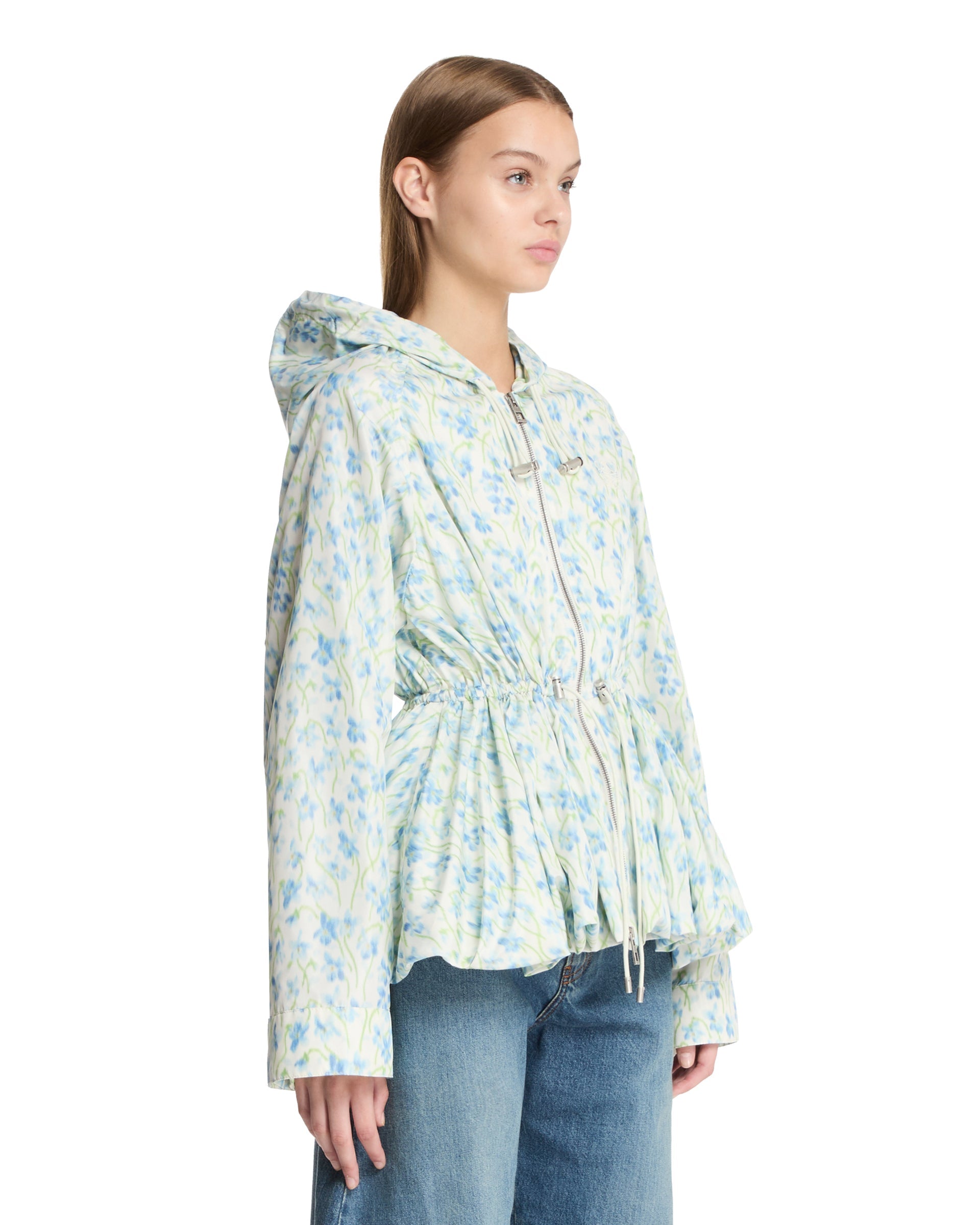 Оригінальна Floral Taffeta Jacket Loewe – вид ззаду