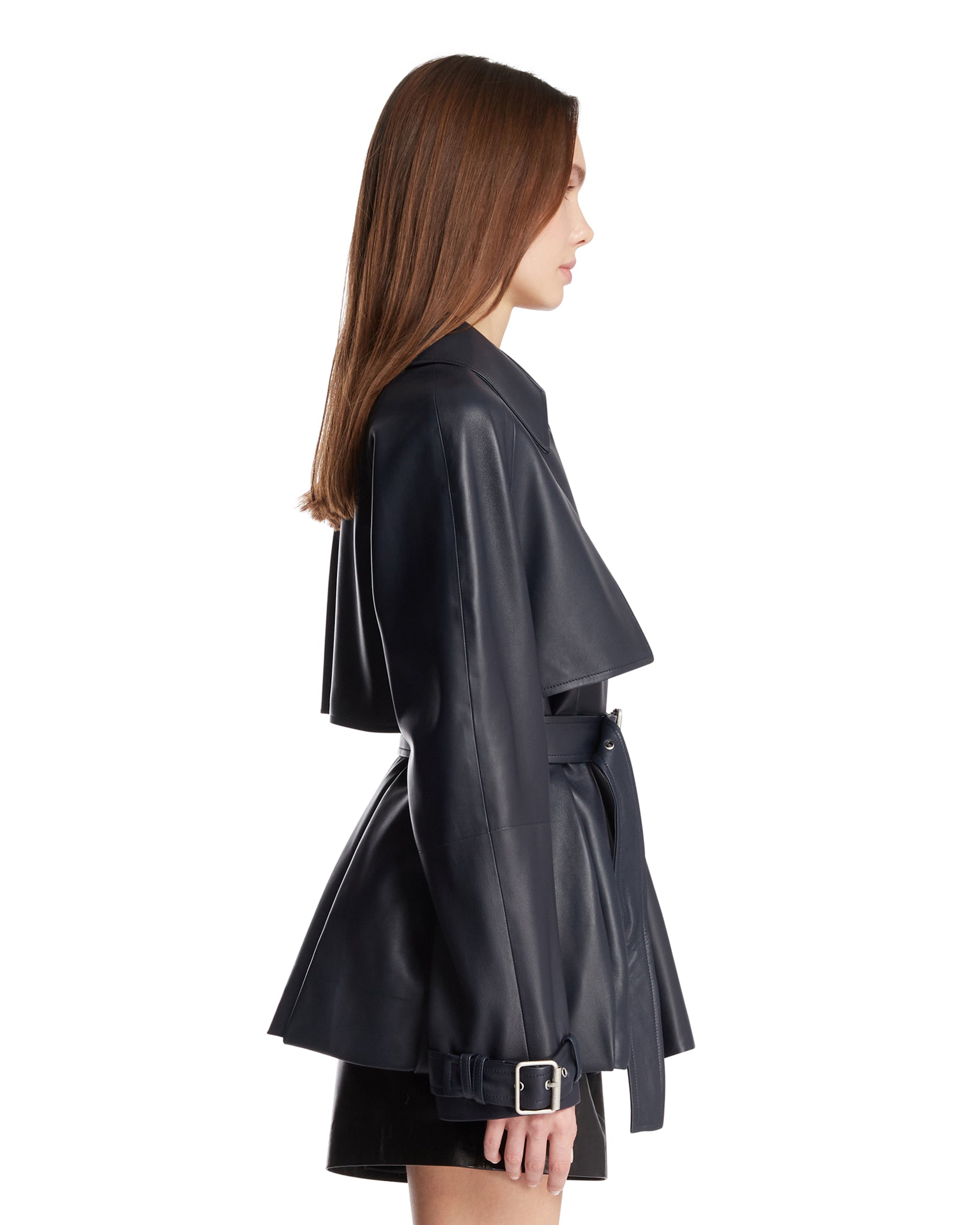 Blue Leather Jacket Loewe – Гарантія оригінальності – збільшений вид