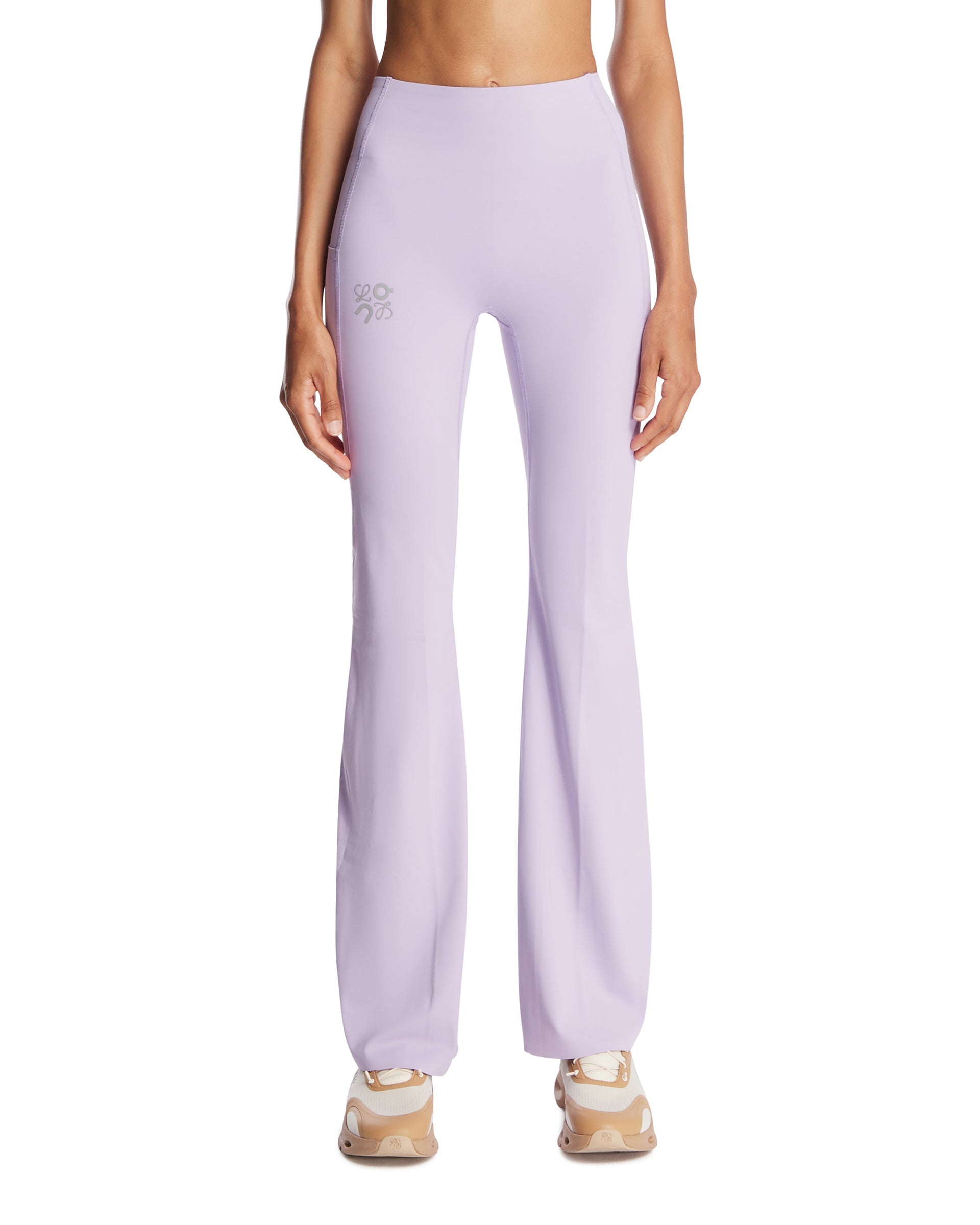 Оригінальна X On Purple Flared Leggings Loewe – боковий вид