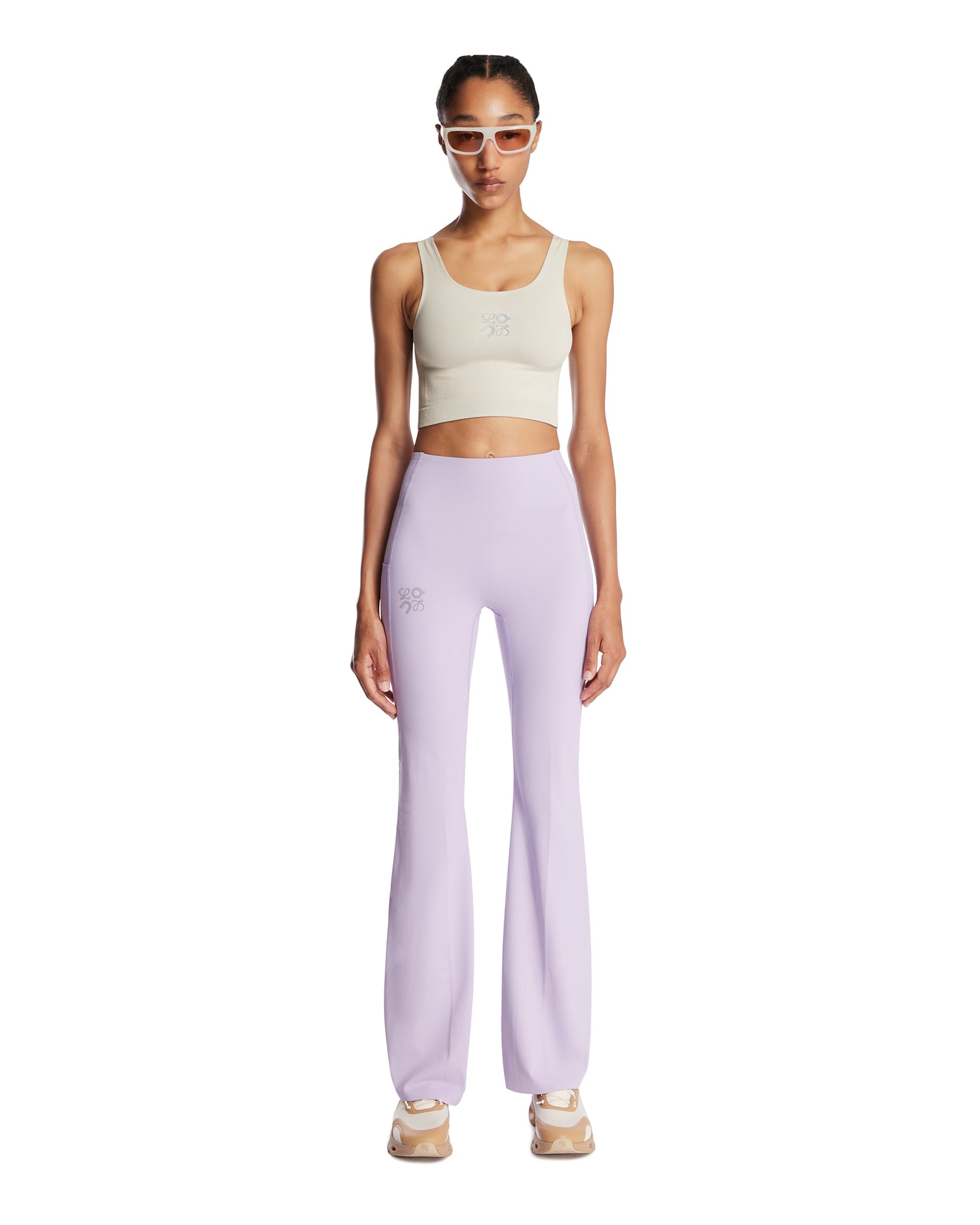 Оригінальна X On Purple Flared Leggings Loewe – детальний вид