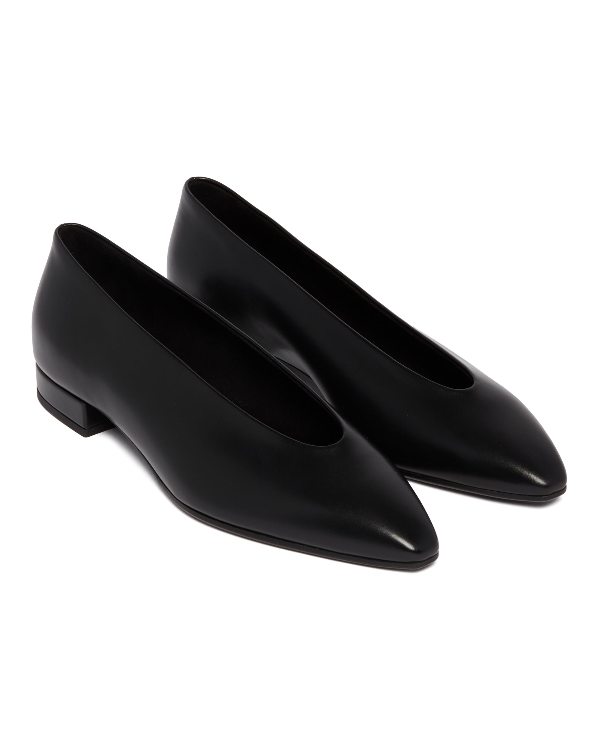 Black Rebecca Flats - LORO PIANA
