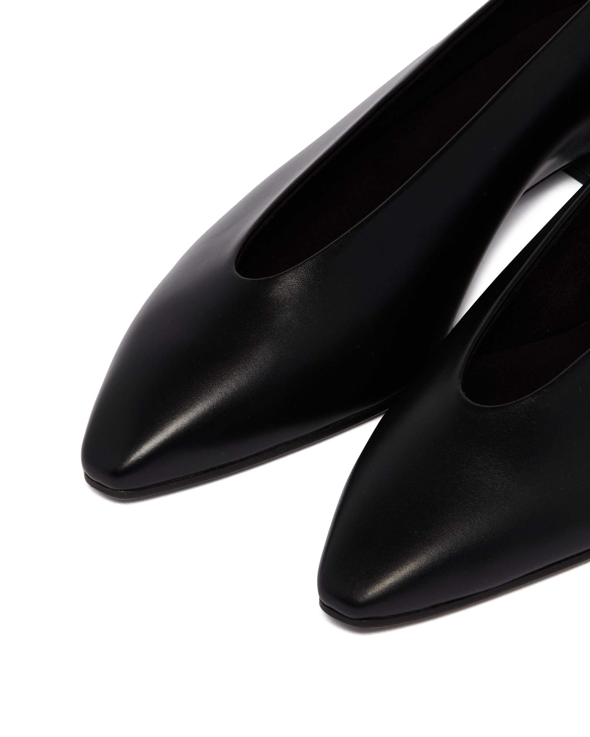 Black Rebecca Flats - LORO PIANA