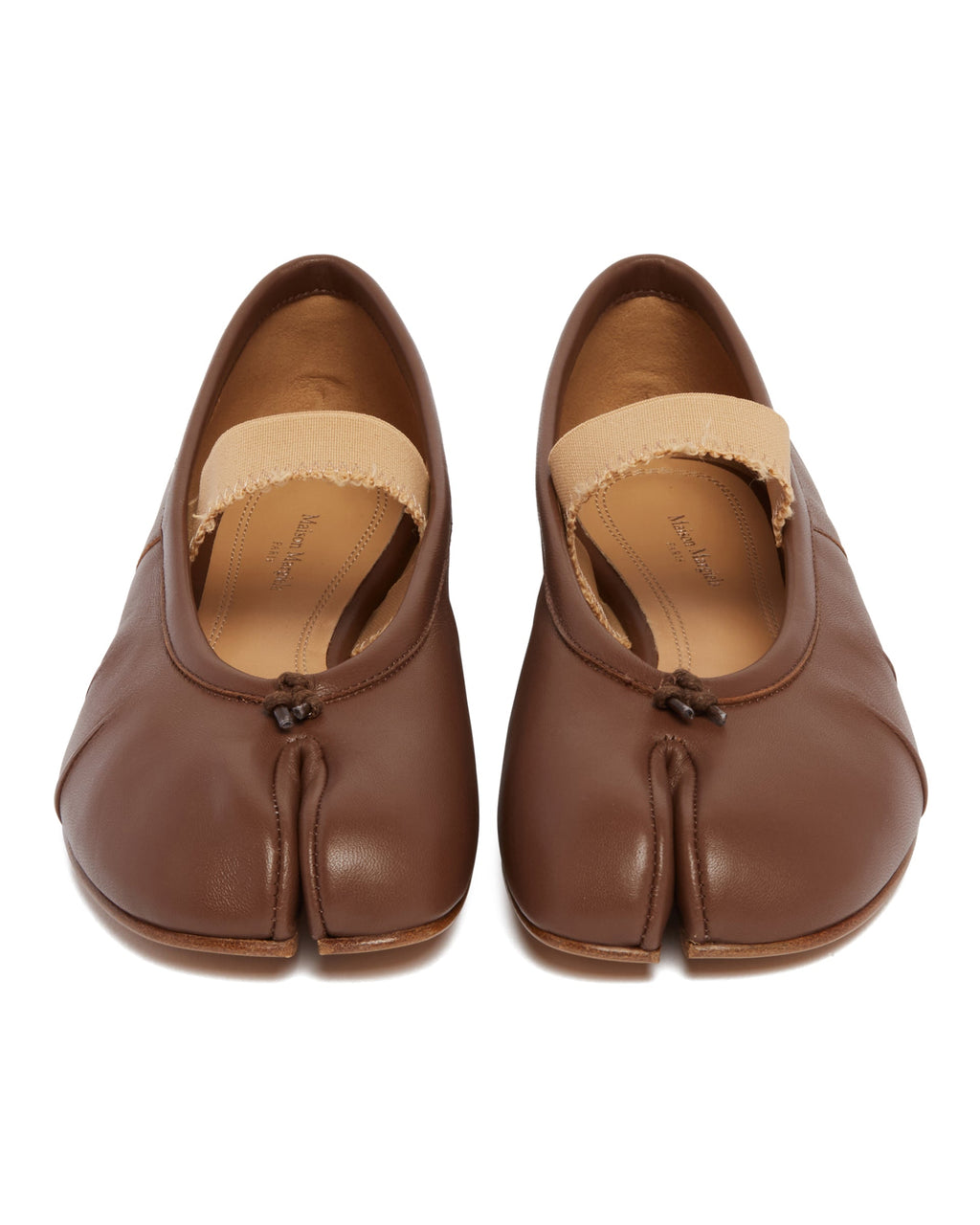 Оригінальна Brown Tabi Flats Maison margiela – збільшений вид