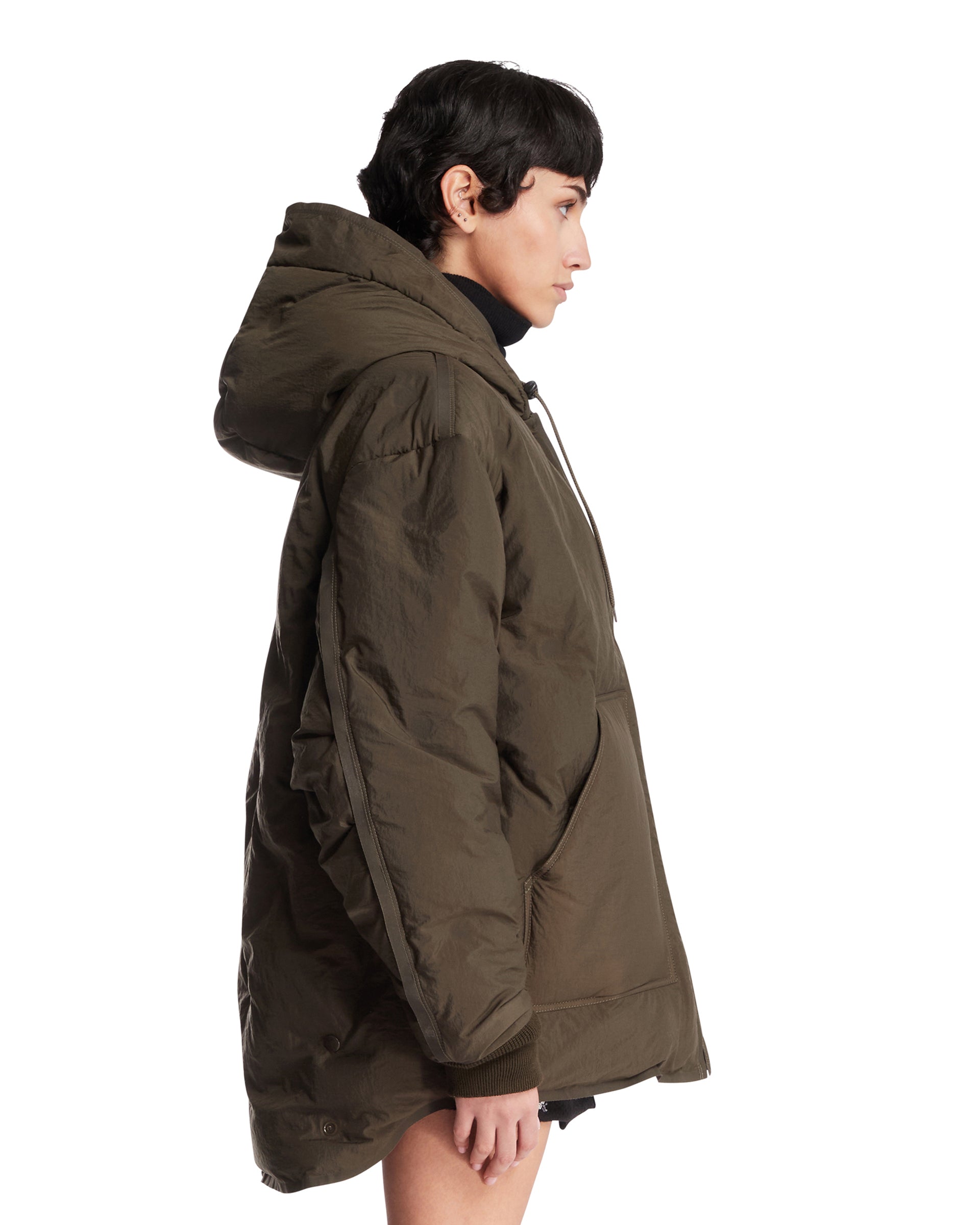 Green Hooded Padded Jacket Maison margiela – Гарантія оригінальності – збільшений вид