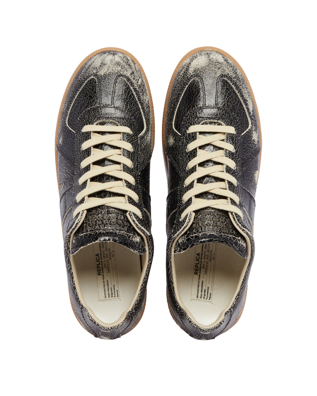 Black Replica Sneakers Maison margiela – Гарантія оригінальності – детальний вид