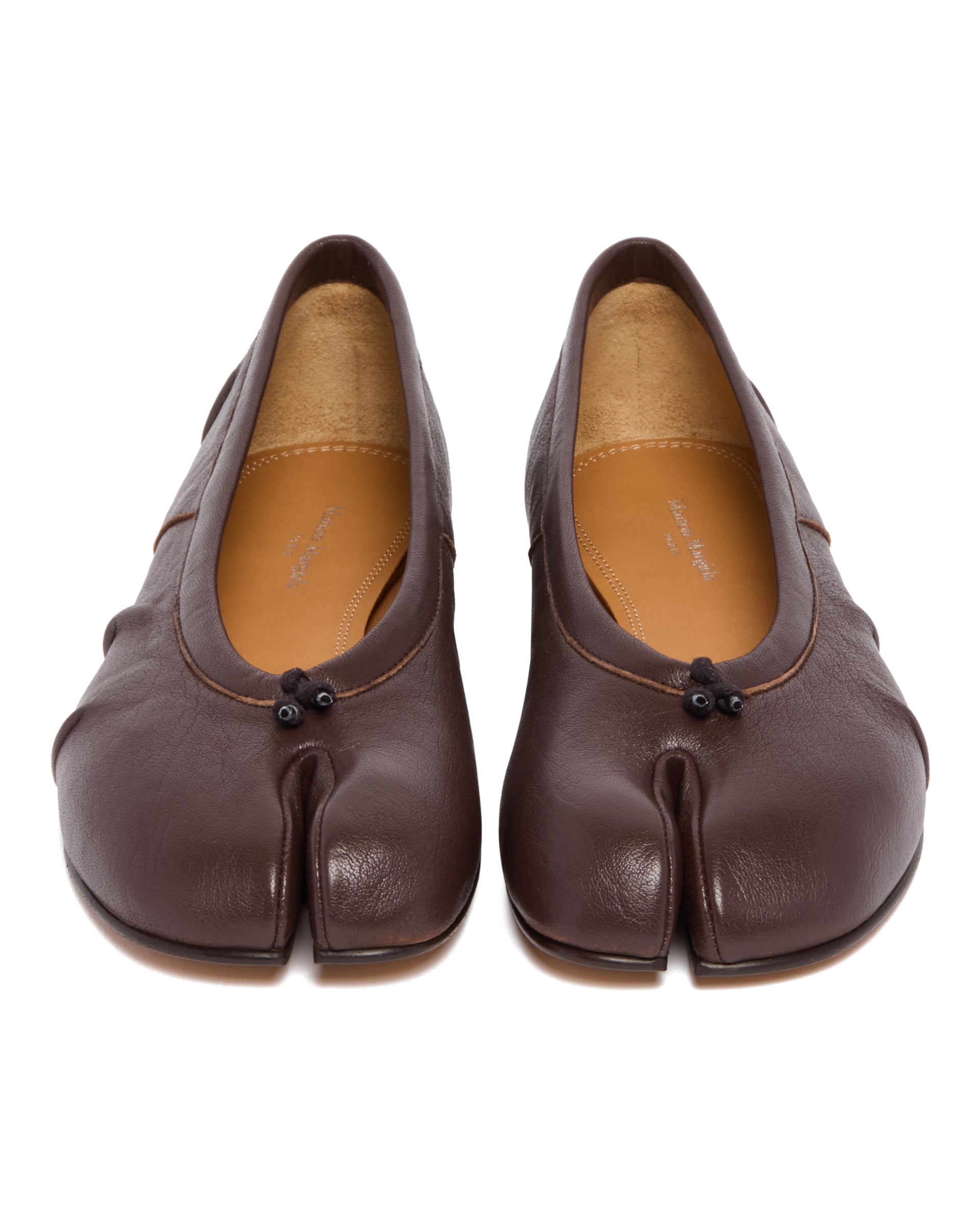 Brown New Tabi Ballet Flats Maison margiela – Гарантія оригінальності – збільшений вид