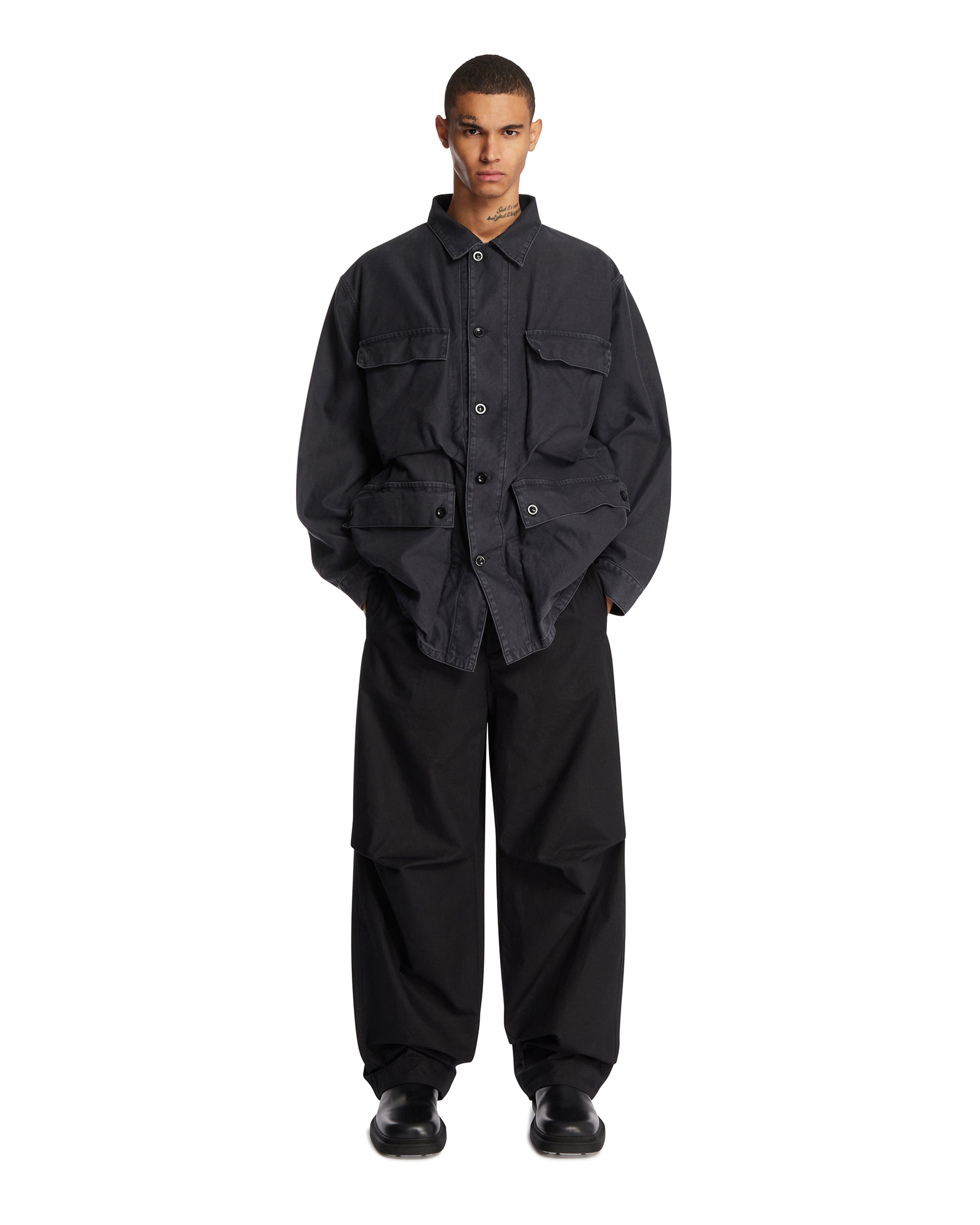 Blue Cotton Caban Jacket Maison margiela оригінал – Купити в Україні – детальний вид
