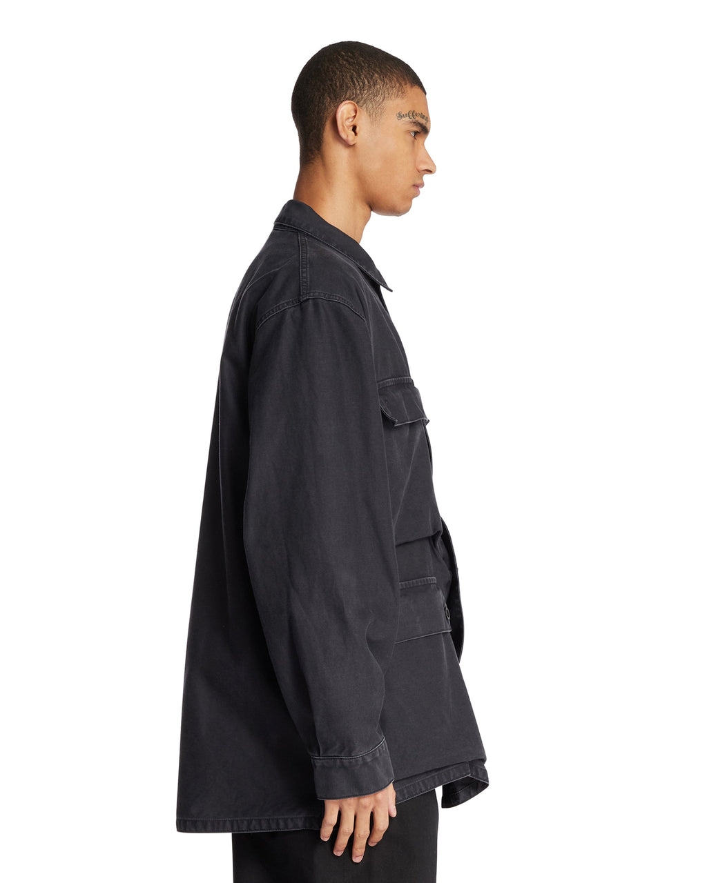 Blue Cotton Caban Jacket Maison margiela оригінал – Купити в Україні – збільшений вид