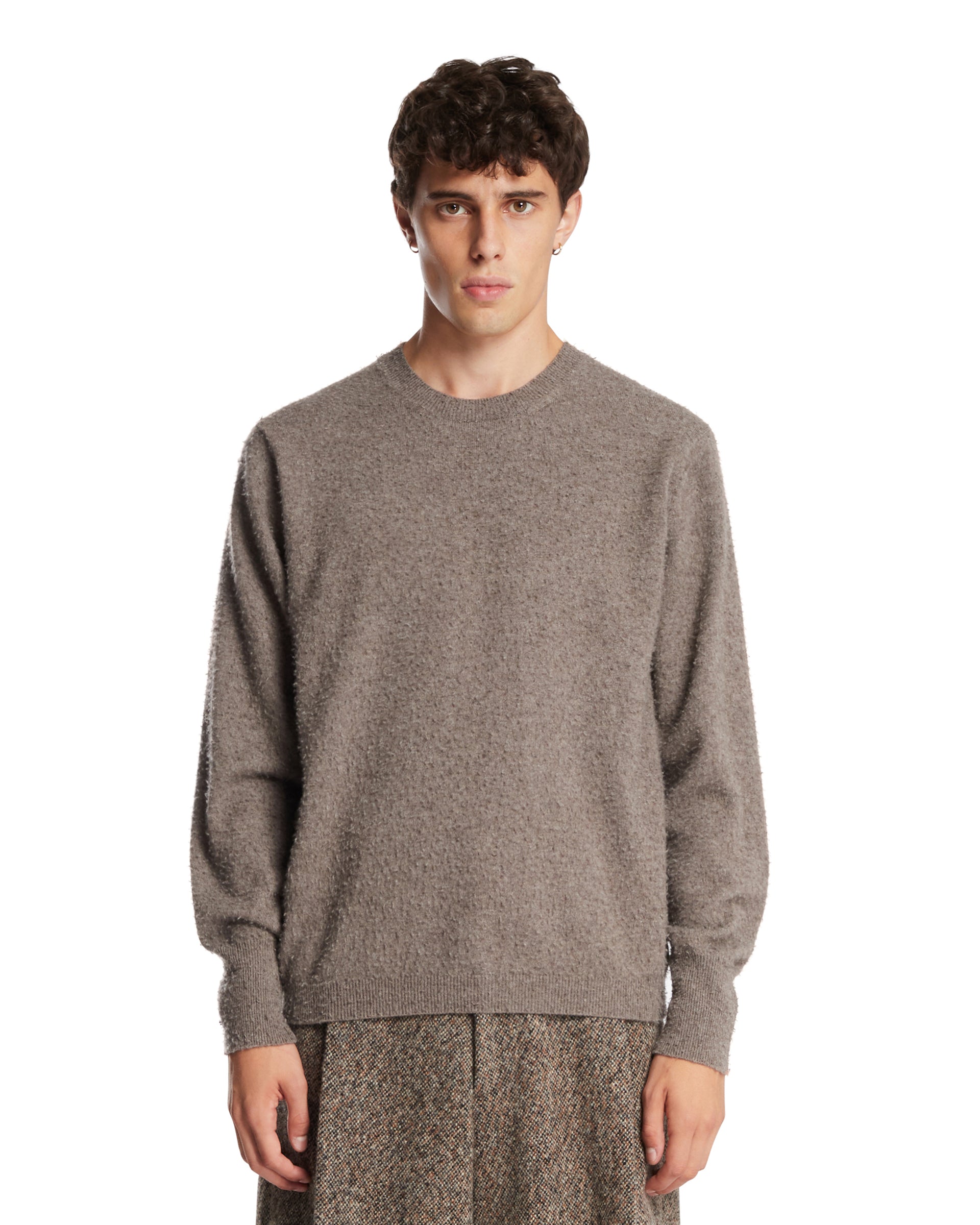 Brown Cashmere Sweater Maison margiela оригінал – Купити в Україні – боковий вид