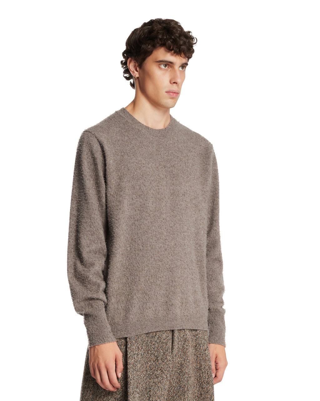 Brown Cashmere Sweater Maison margiela оригінал – Купити в Україні – вид ззаду