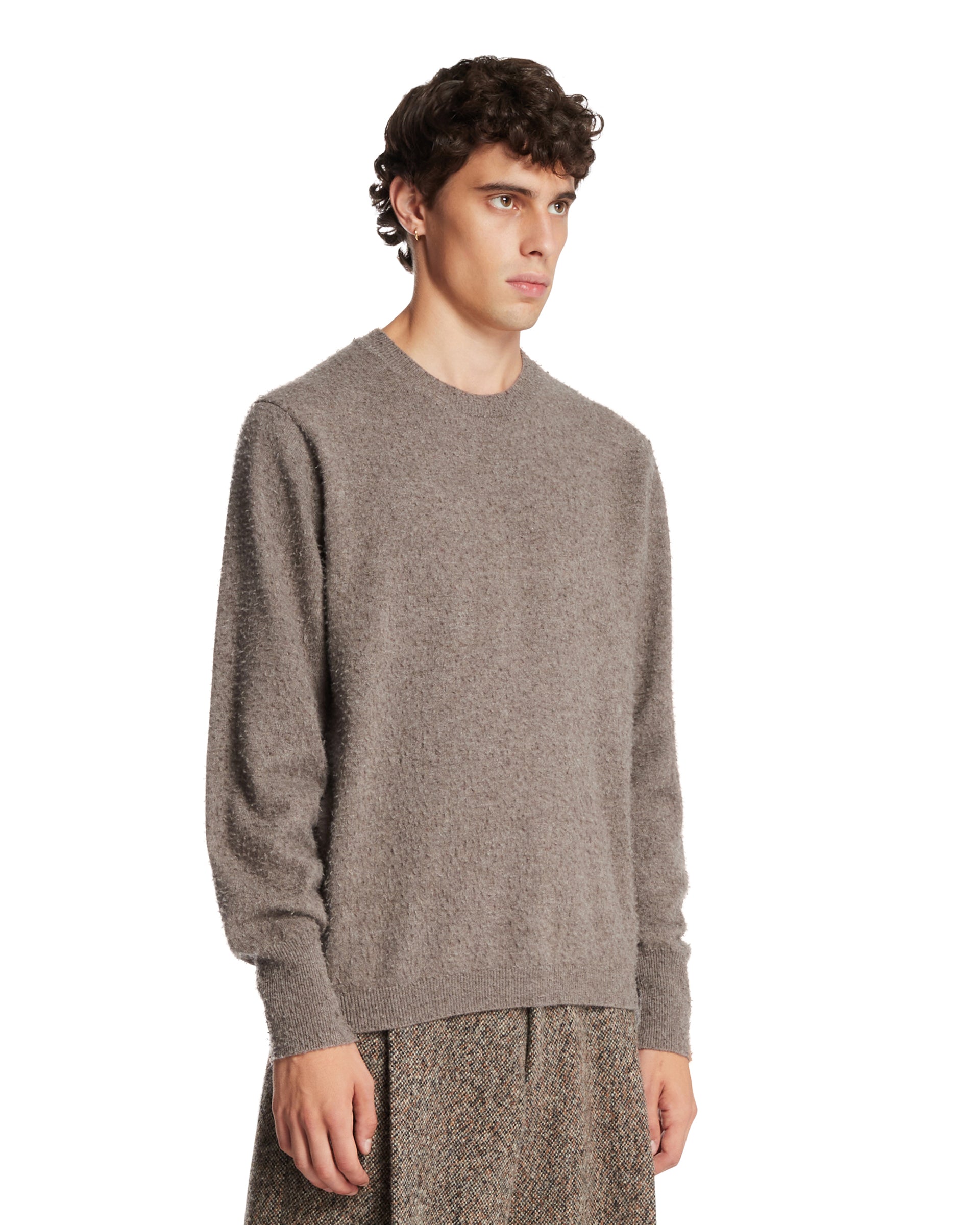 Brown Cashmere Sweater Maison margiela оригінал – Купити в Україні – вид ззаду