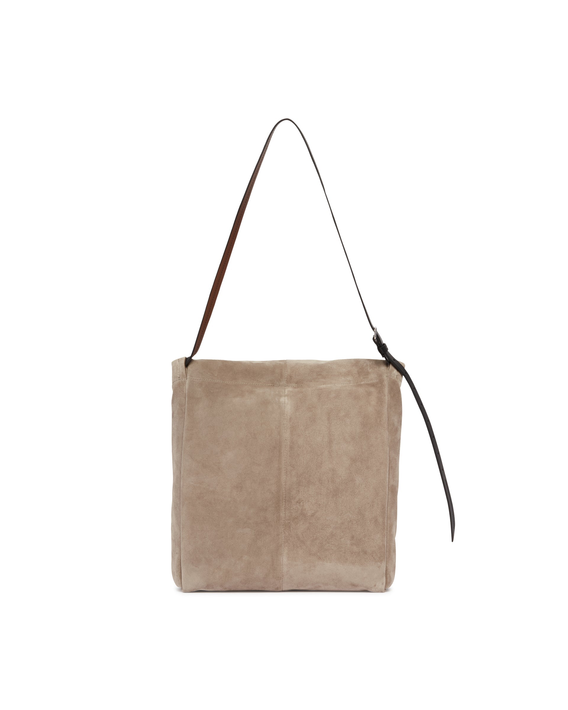 Beige Drawstring Hobo Bag Maison margiela – Гарантія оригінальності – збільшений вид - MAISON MARGIELA