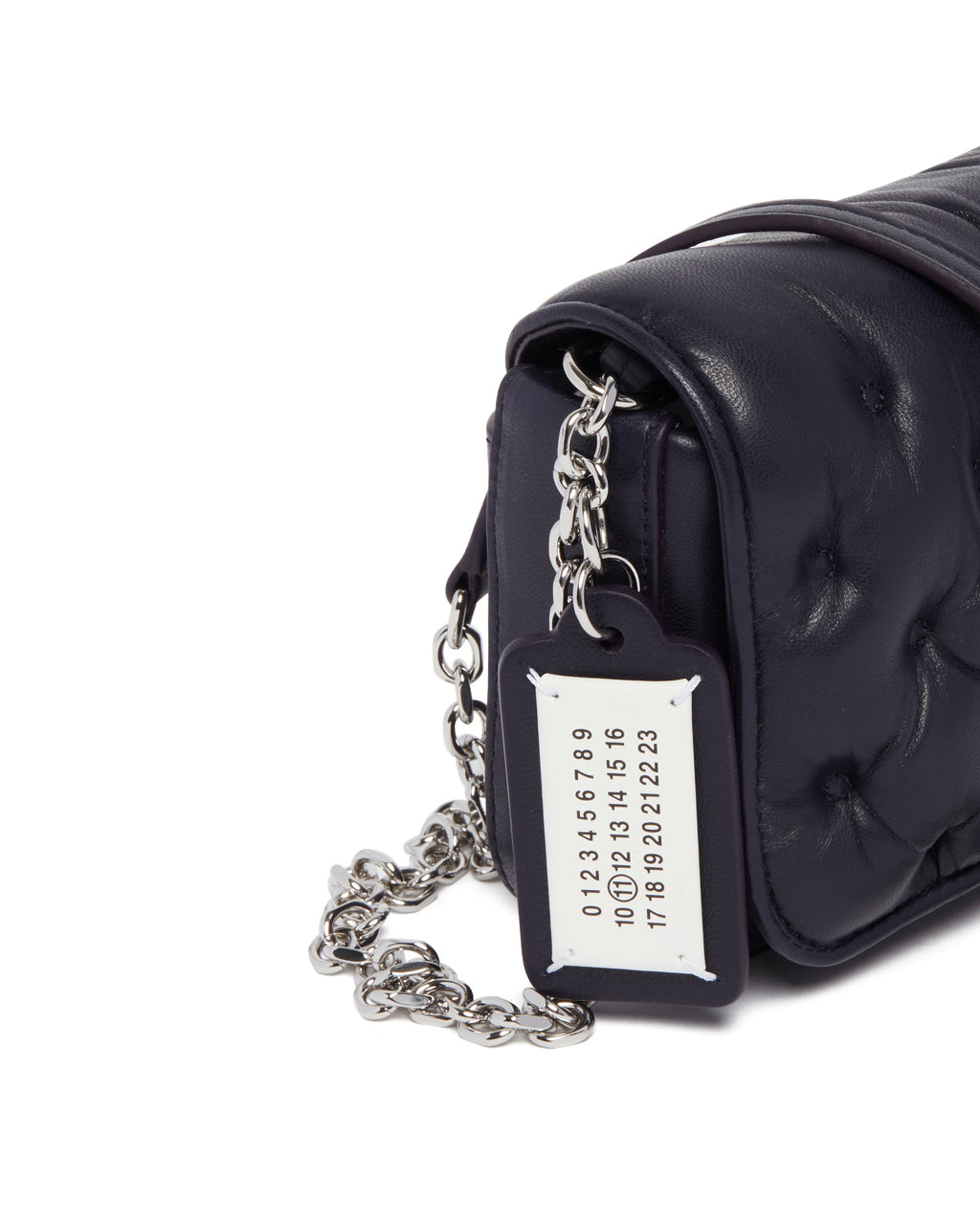 Оригінальна Blue Mini Glam Slam Embroidery Bag Maison margiela – збільшений вид