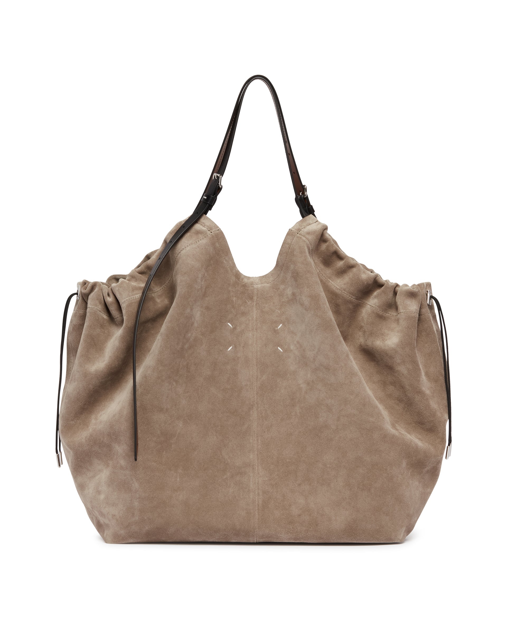Beige Drawstring Bag Maison margiela – Гарантія оригінальності – боковий вид