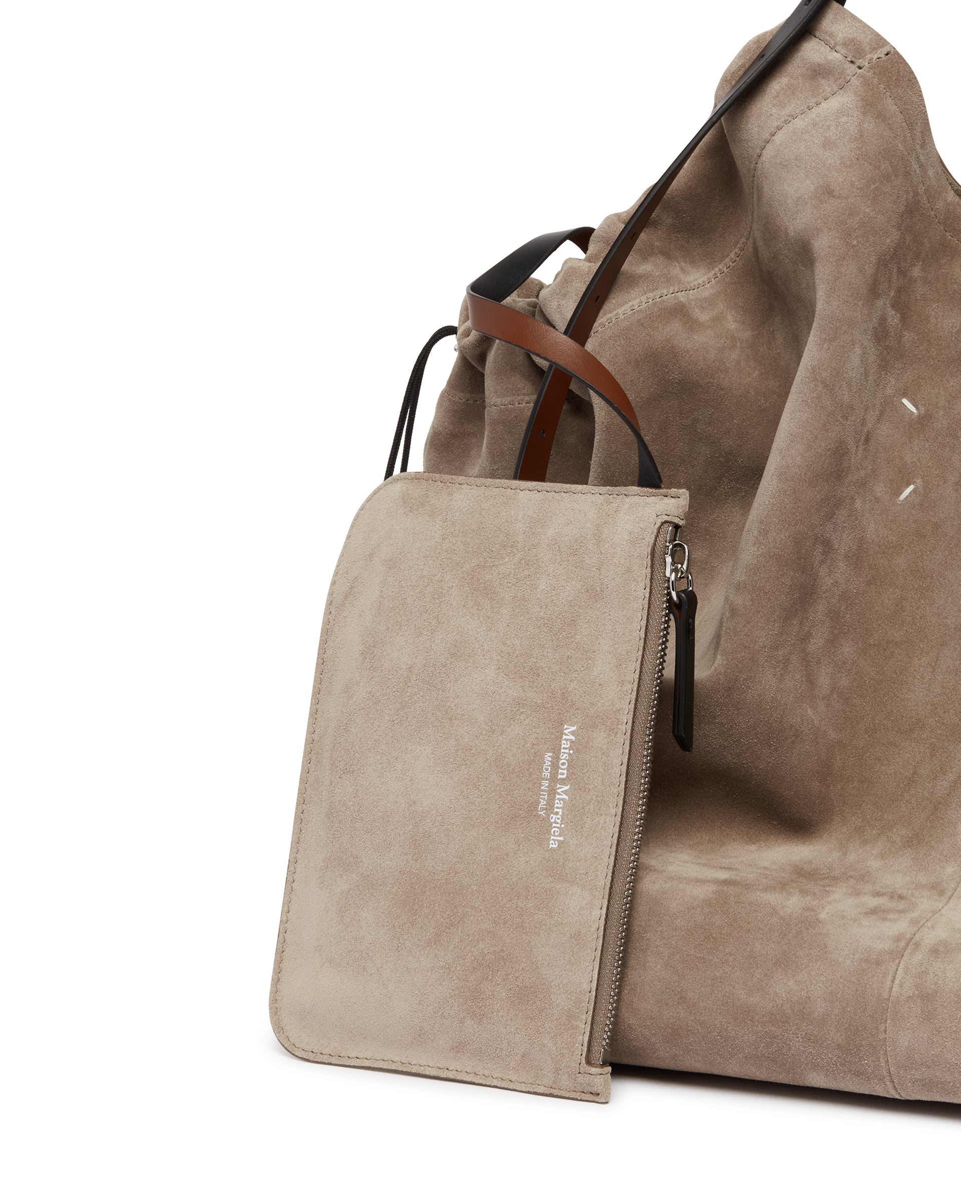 Beige Drawstring Bag Maison margiela – Гарантія оригінальності – збільшений вид