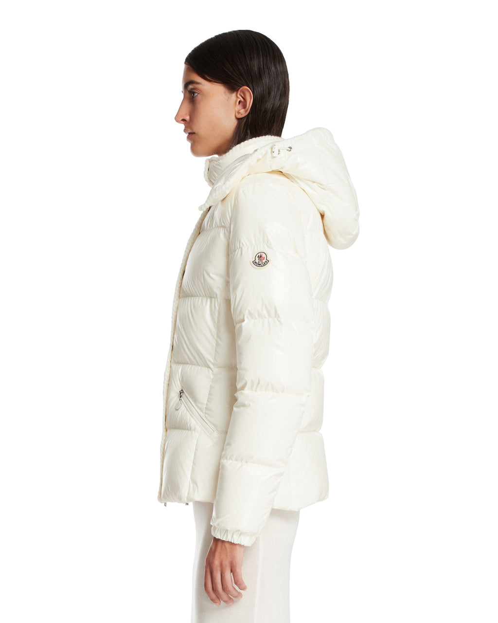 White Glareins Short Down Jacket Moncler – Гарантія оригінальності – збільшений вид